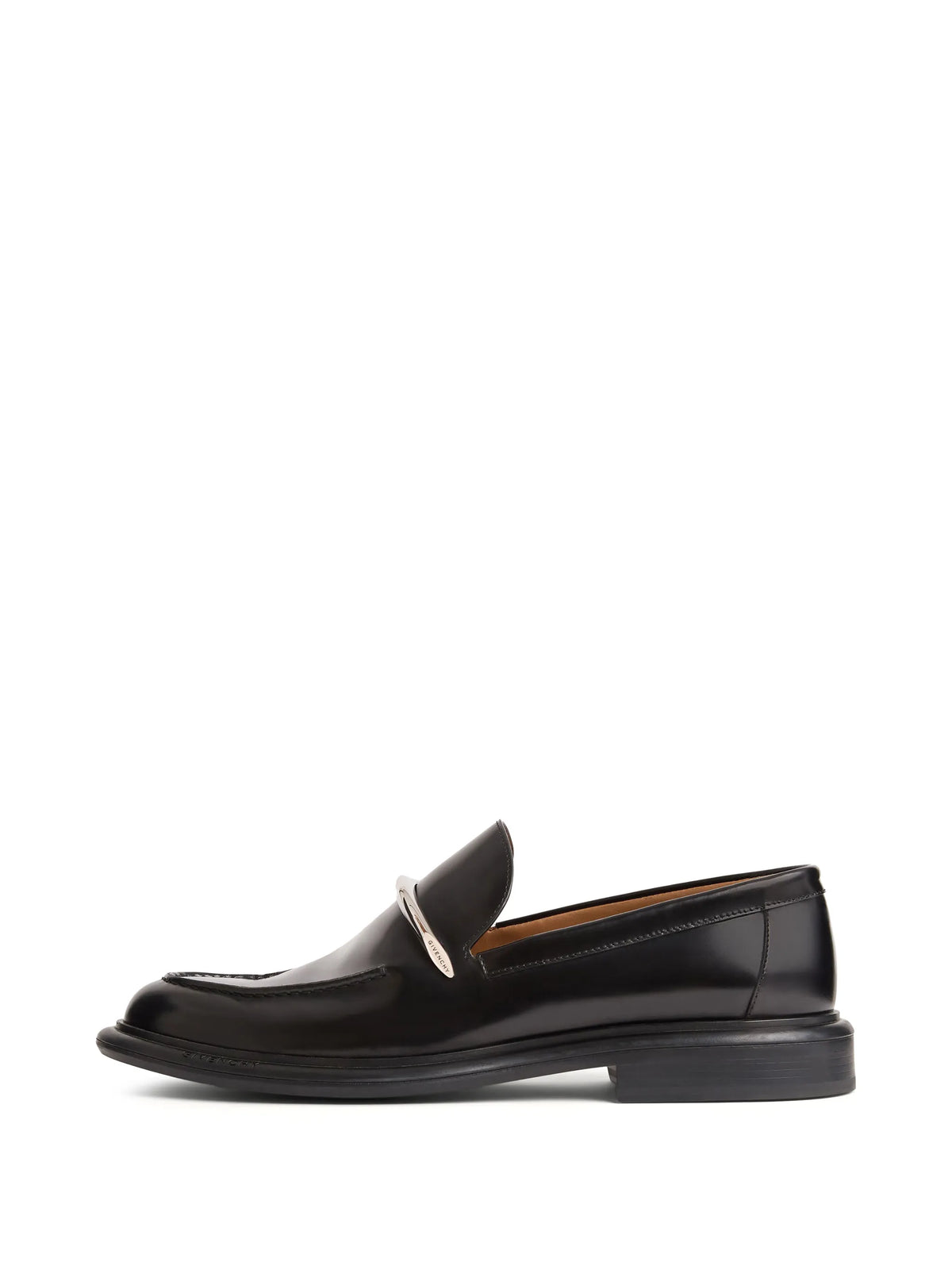 Pinch loafers in brushed leather