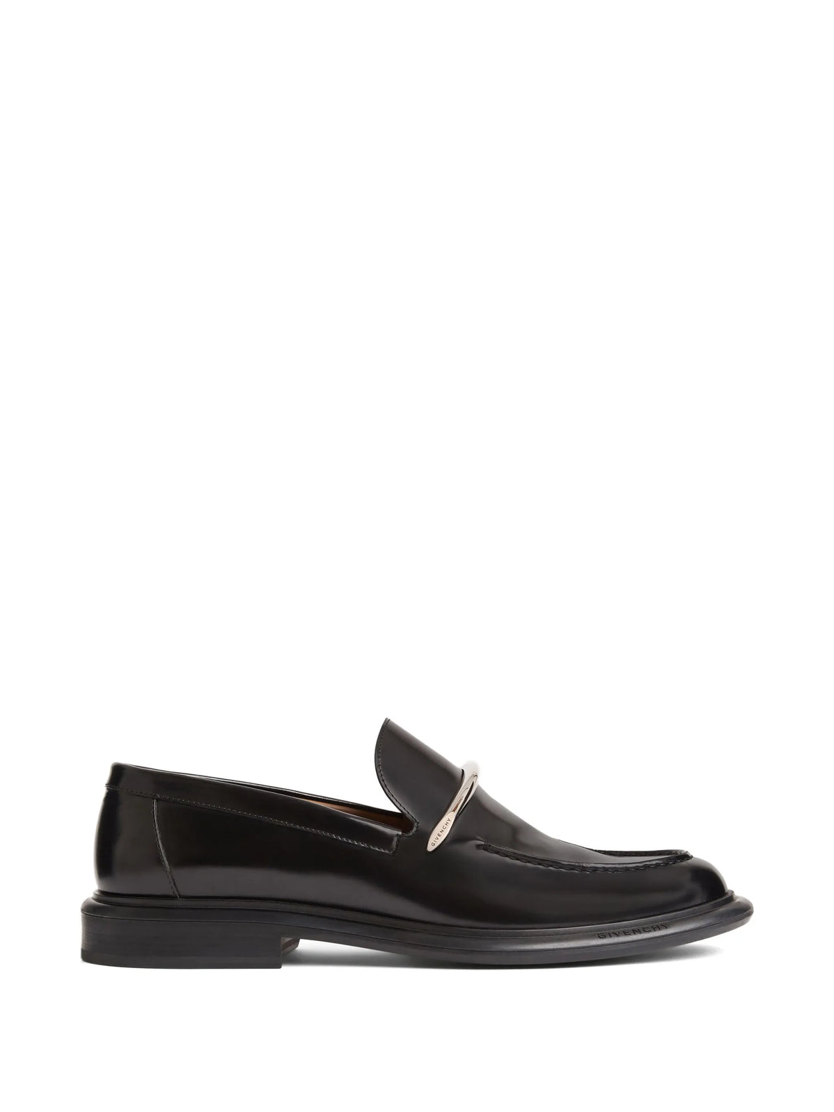 Pinch loafers in brushed leather