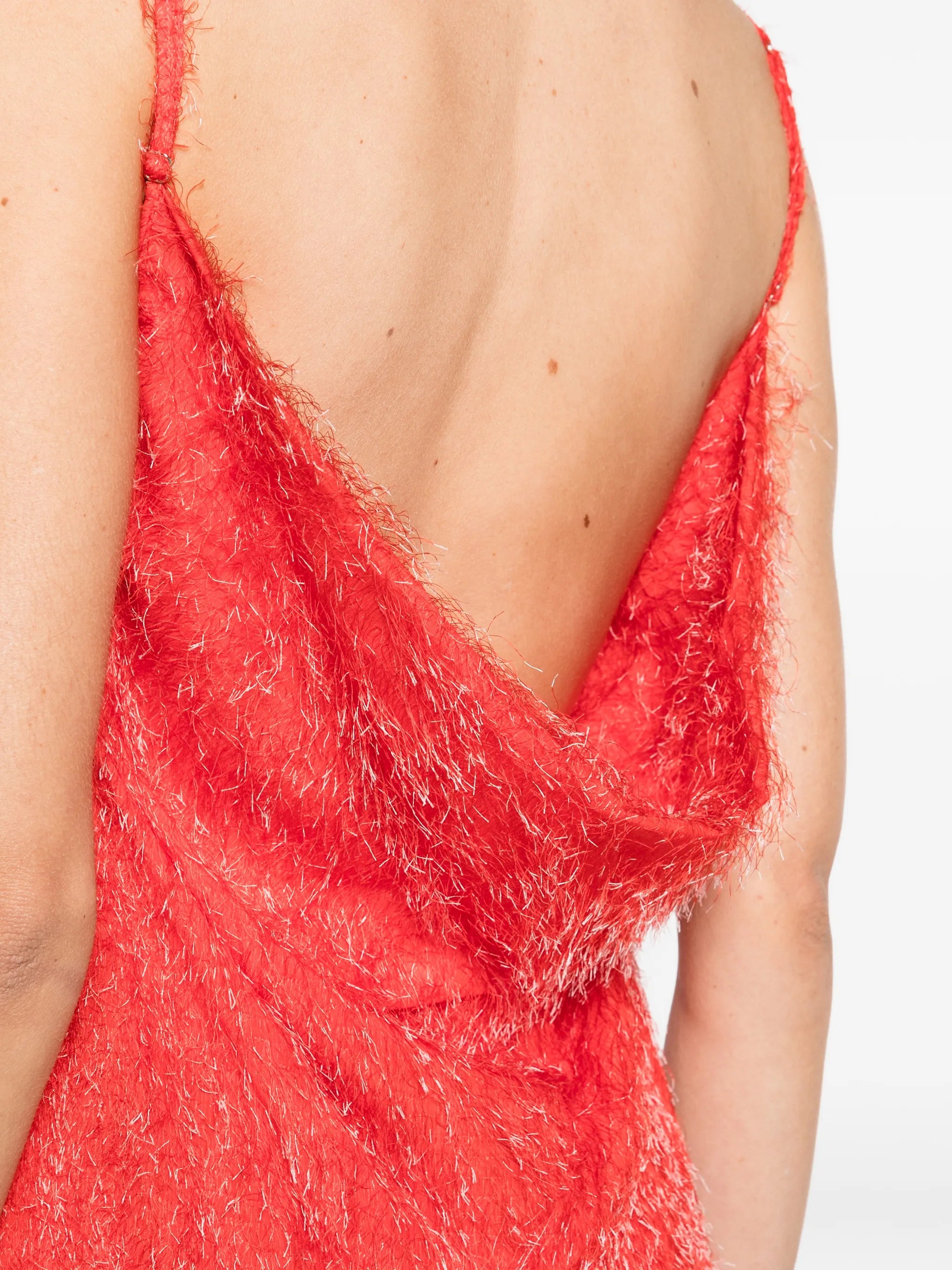 viscose fil coupé dress