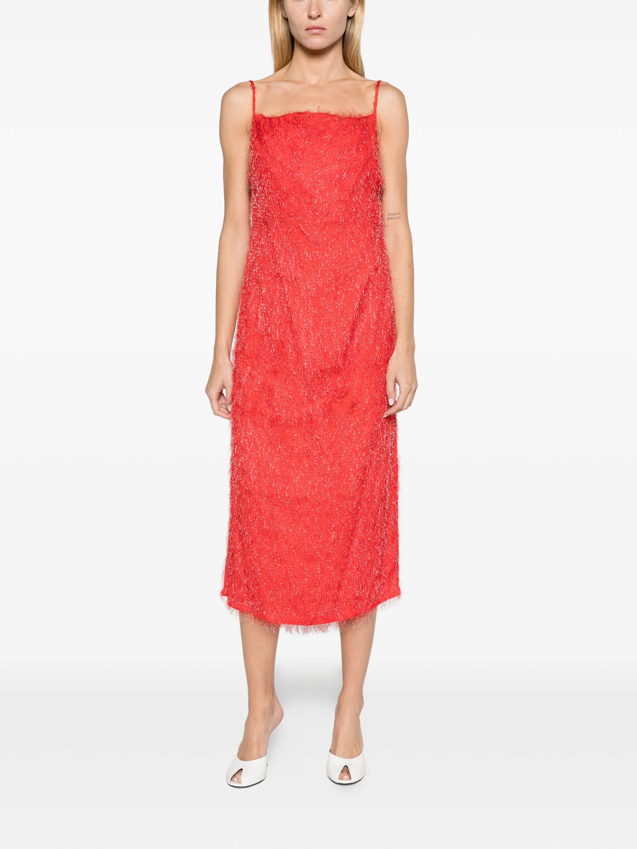 viscose fil coupé dress