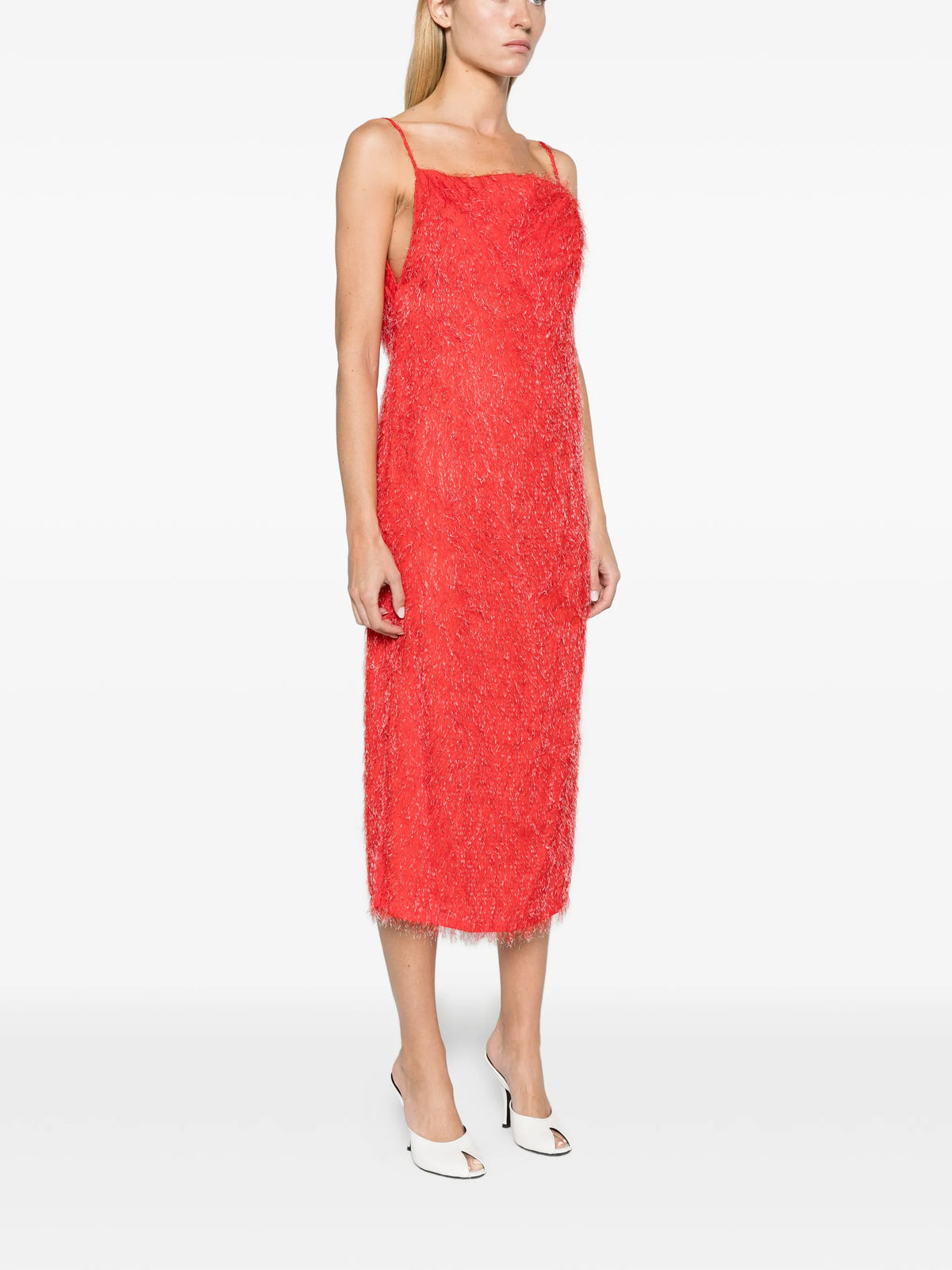 viscose fil coupé dress