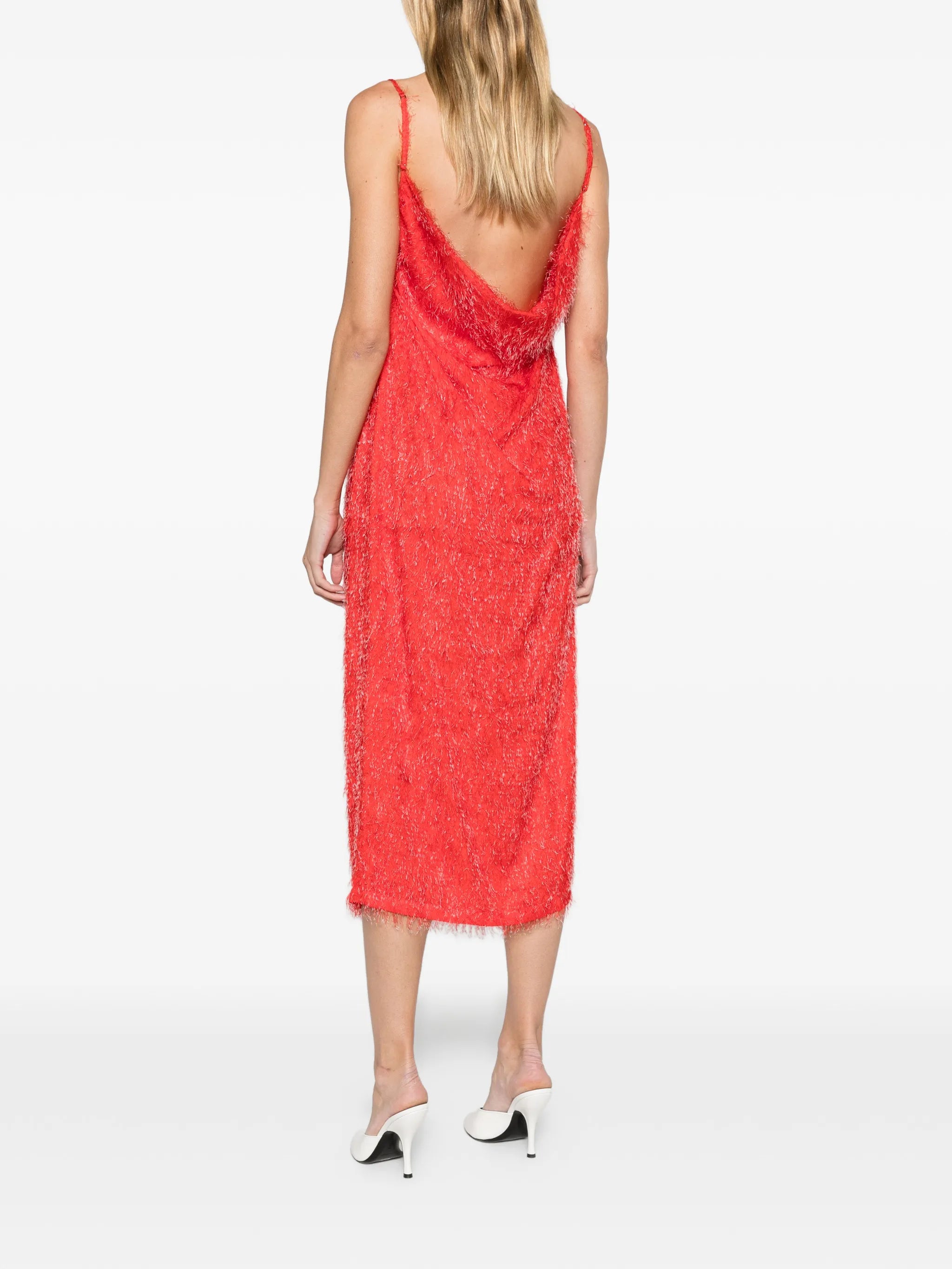 viscose fil coupé dress