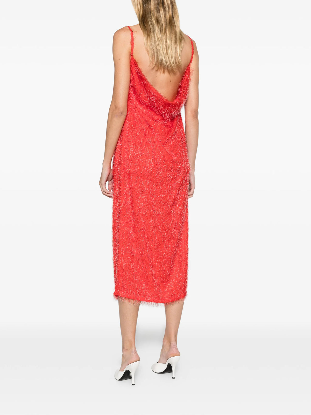 viscose fil coupé dress