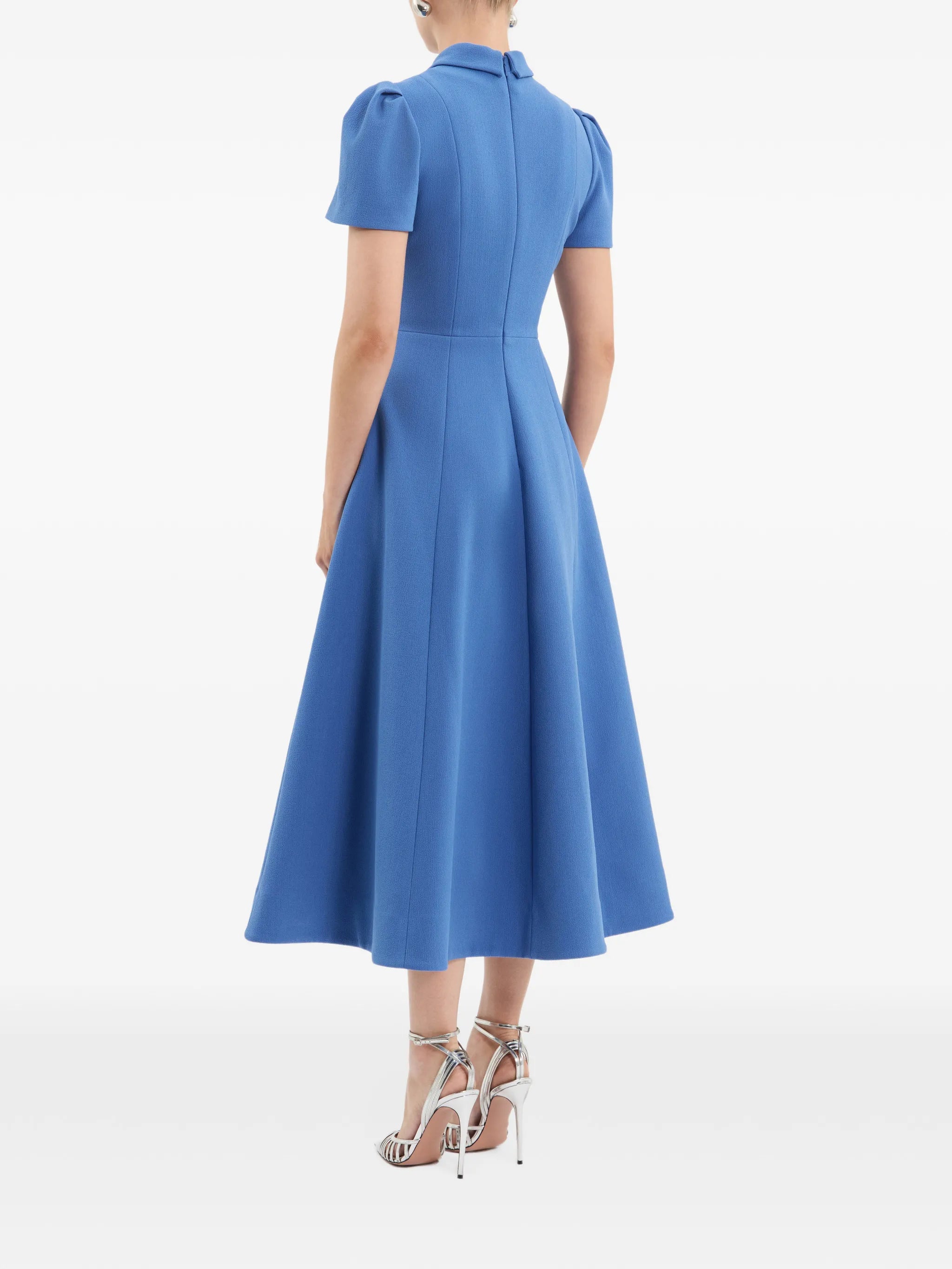 Preston short-sleeve midi dress