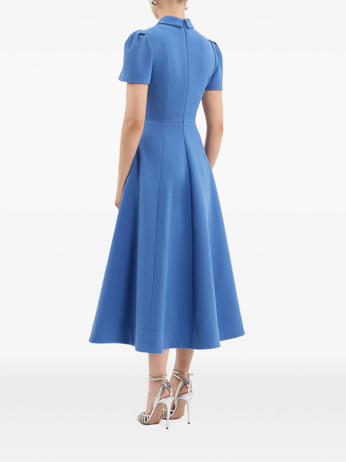 Preston short-sleeve midi dress