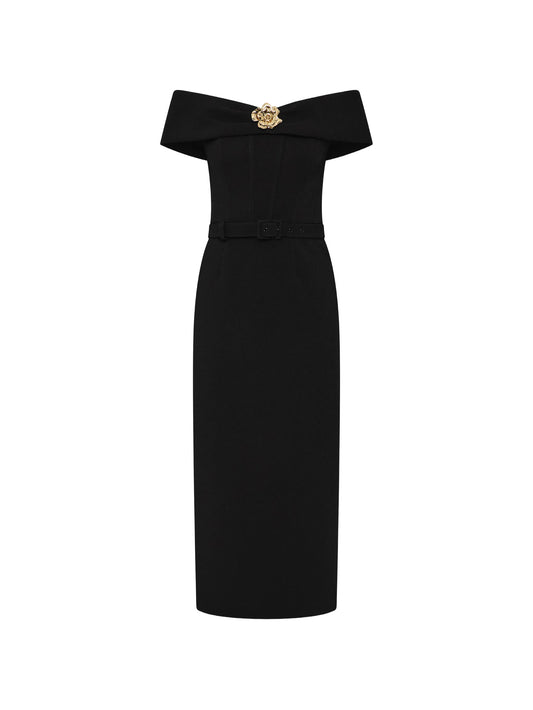 Highclere midi dress