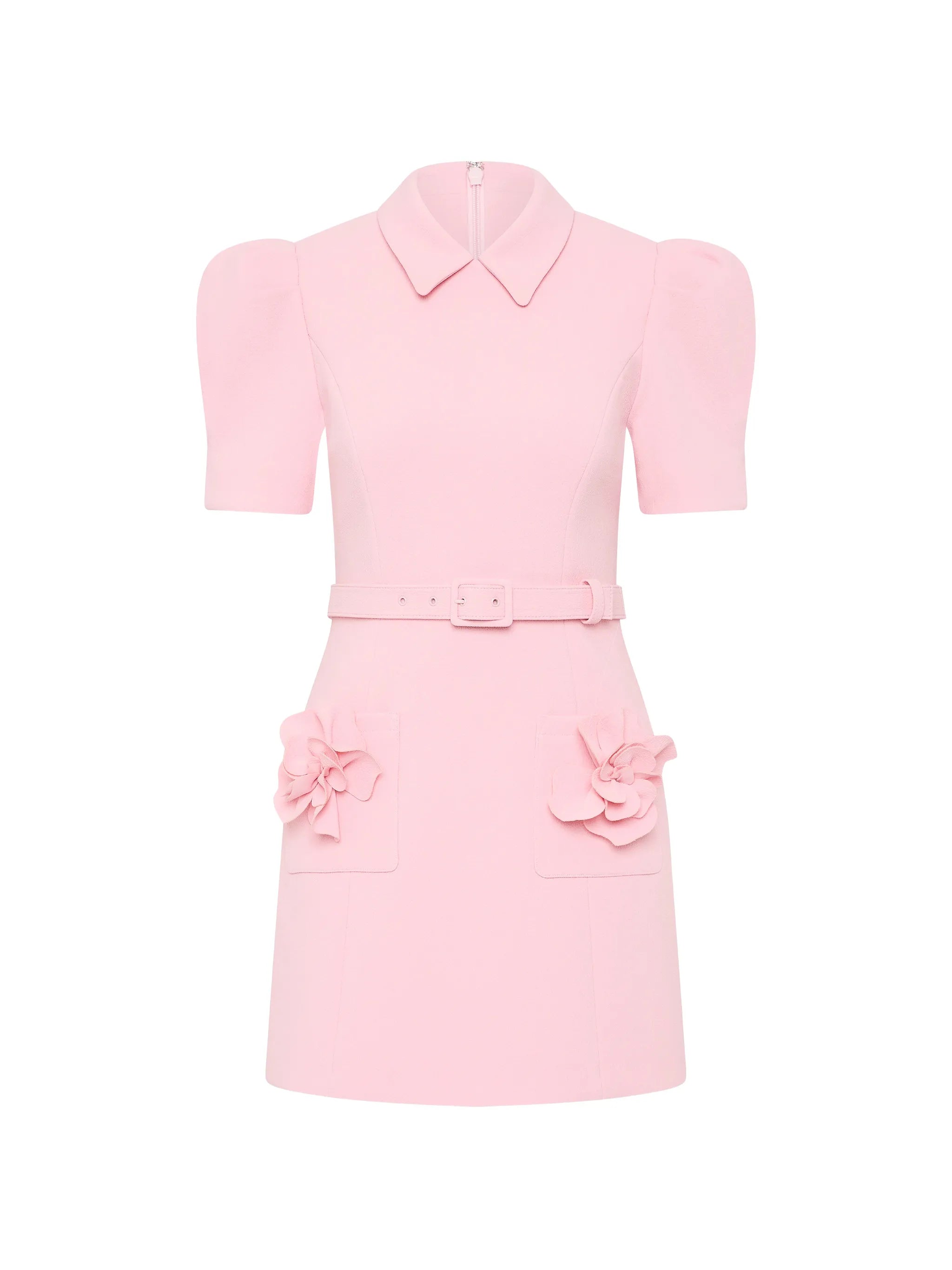 Yorkshire short-sleeve mini dress