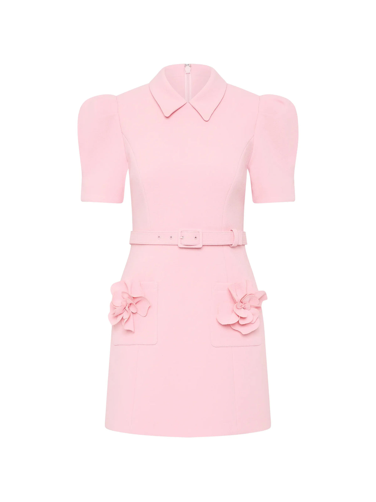 Yorkshire short-sleeve mini dress
