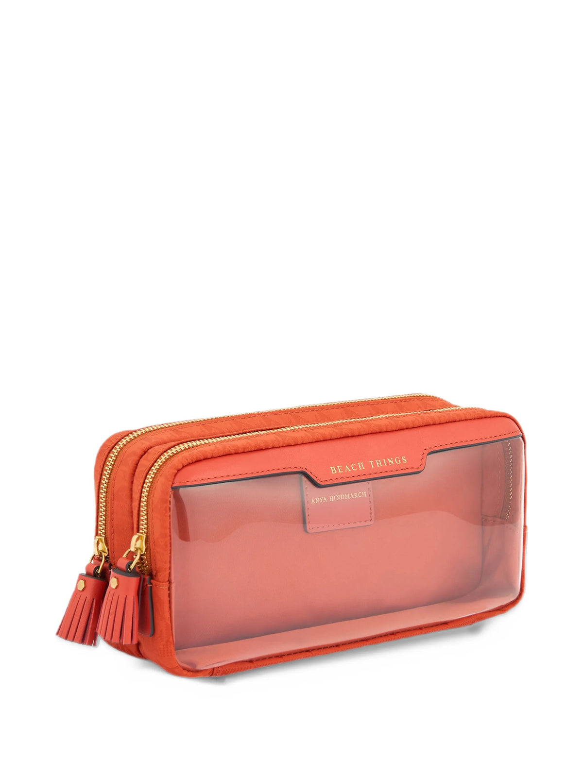 Beach Things logo-print pouch