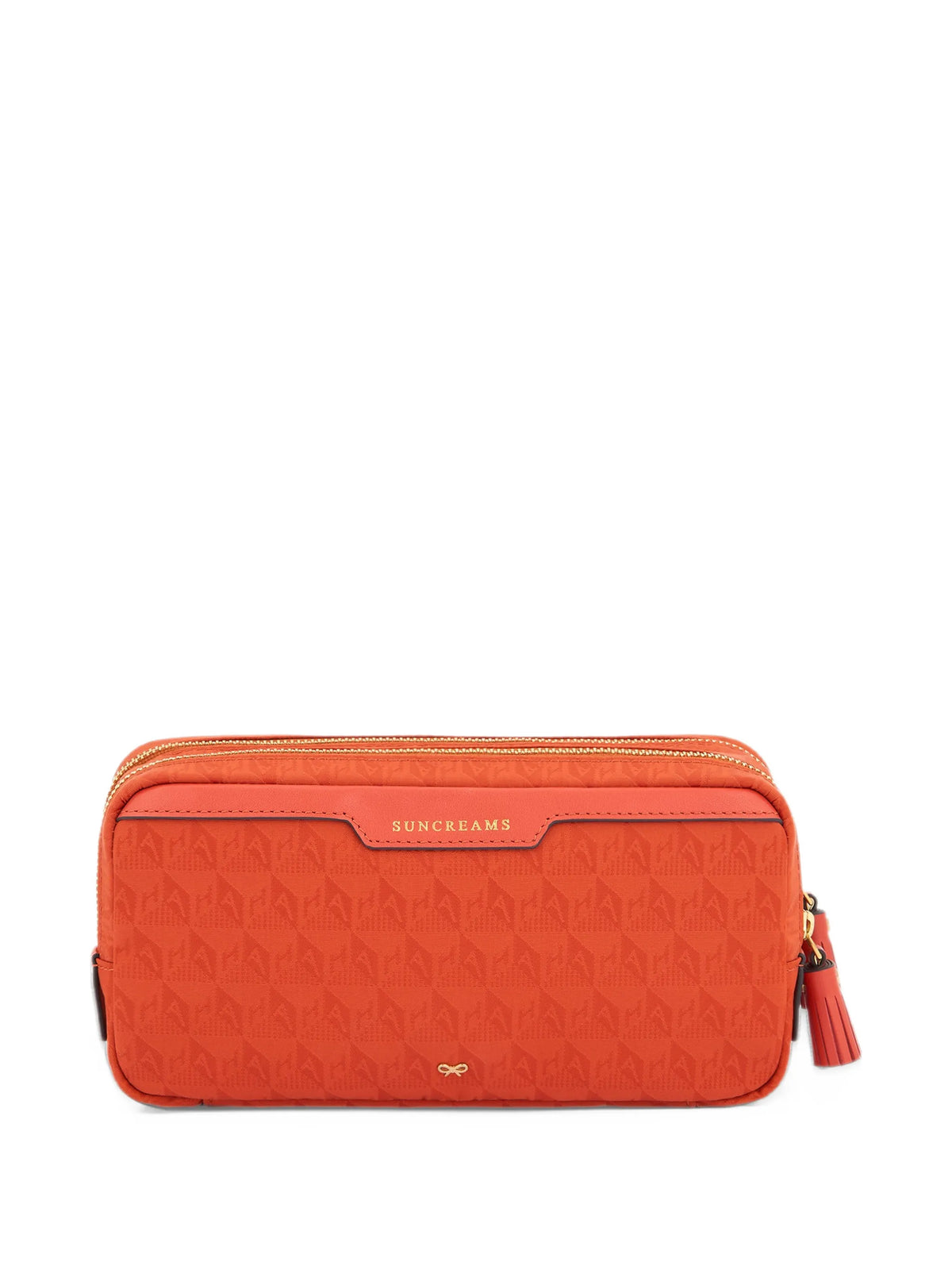 Beach Things logo-print pouch