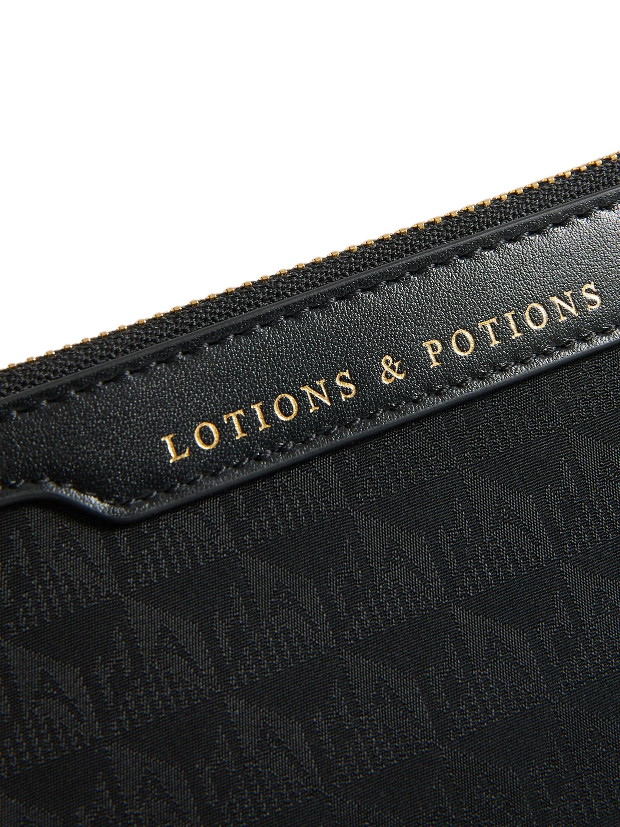 Lotions and Potions monogram pouch