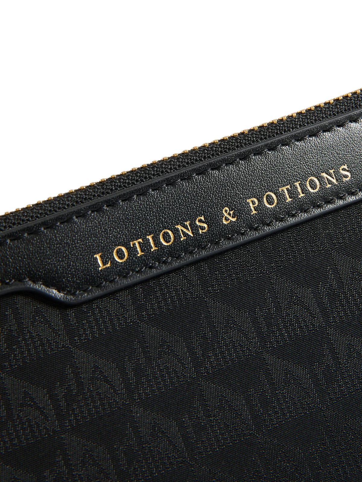 Lotions and Potions monogram pouch
