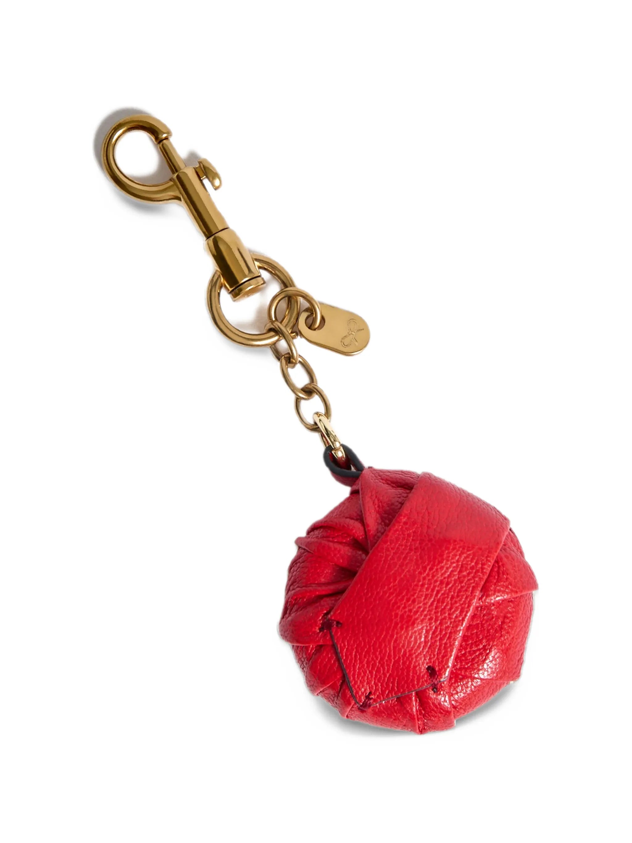 x Babybel leather keychain