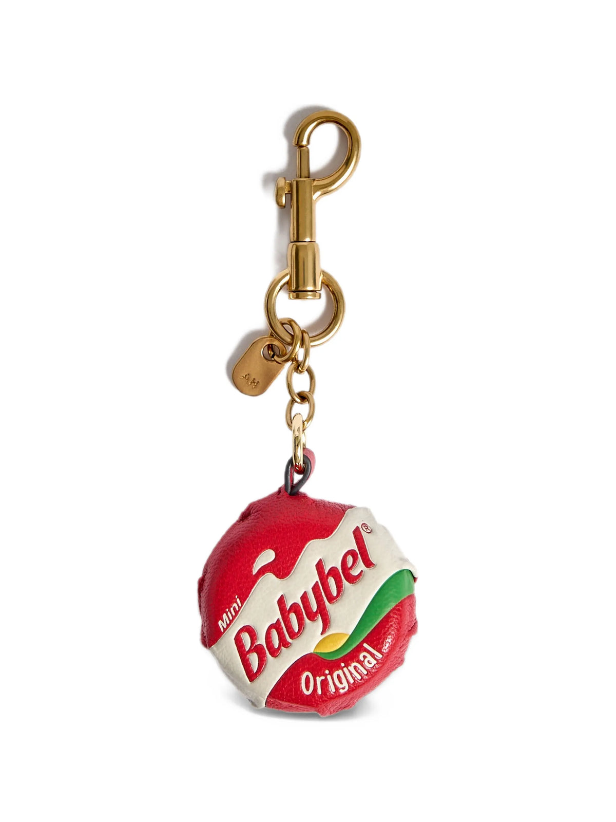 x Babybel leather keychain