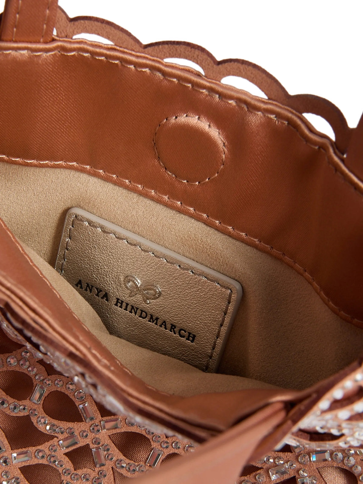 mini Glebe embellished tote bag