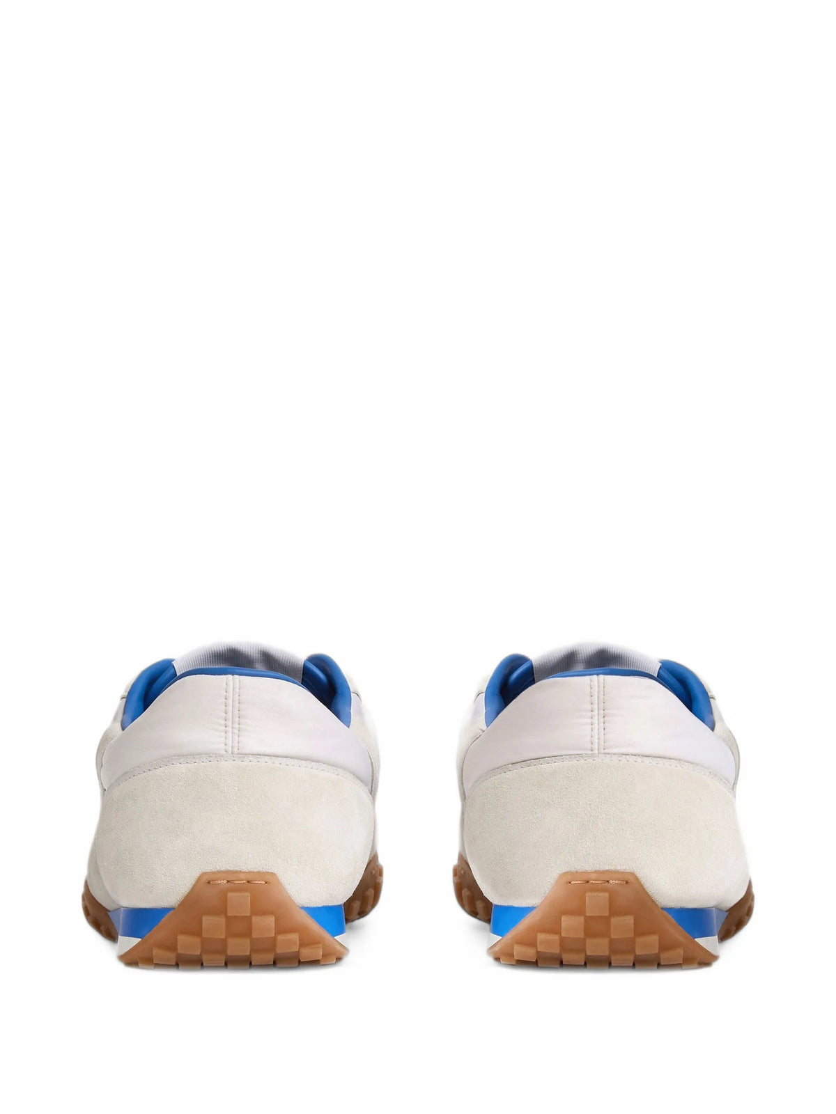 Glide sneakers in nylon and suede