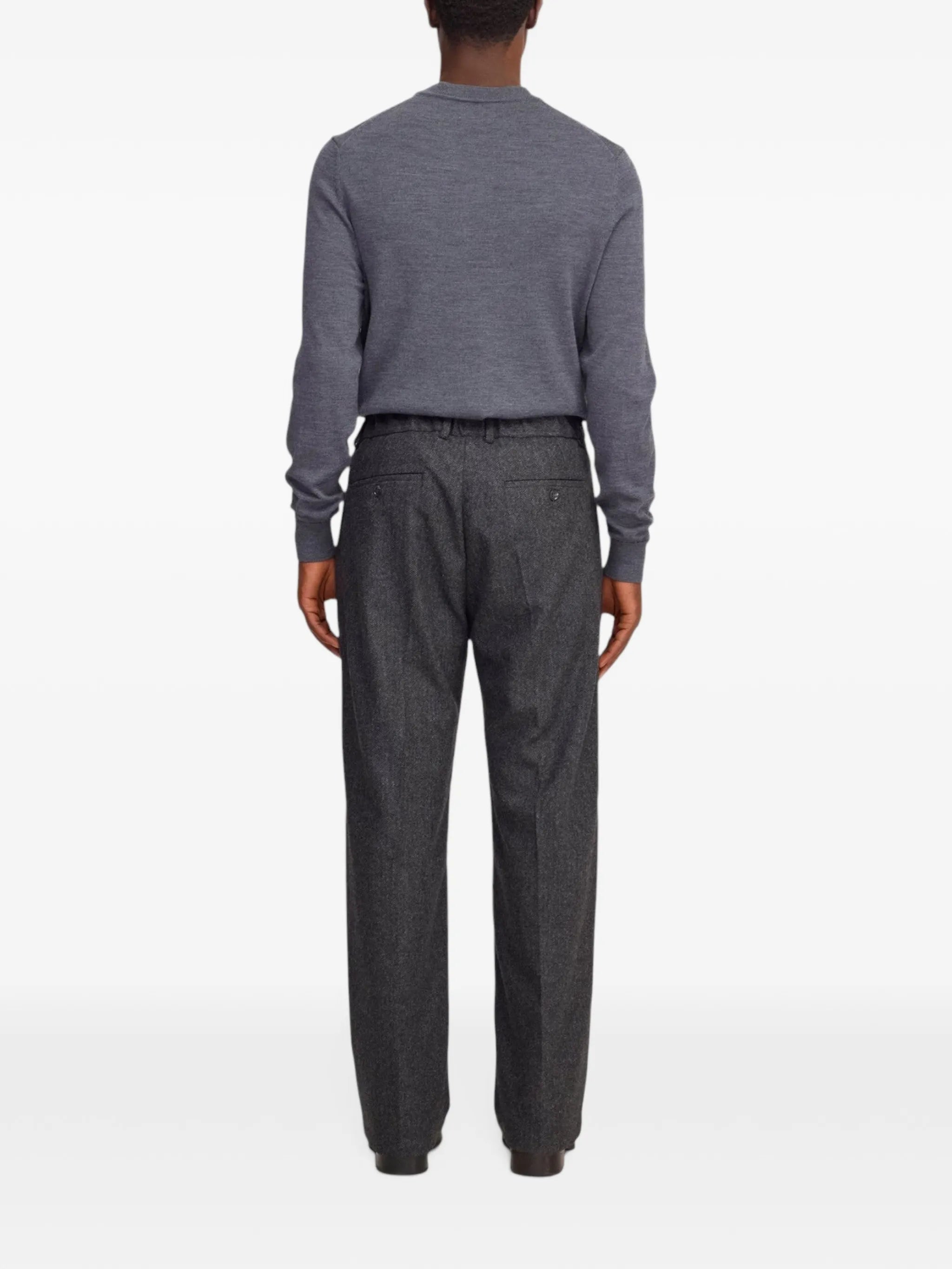 Kay herringbone trousers