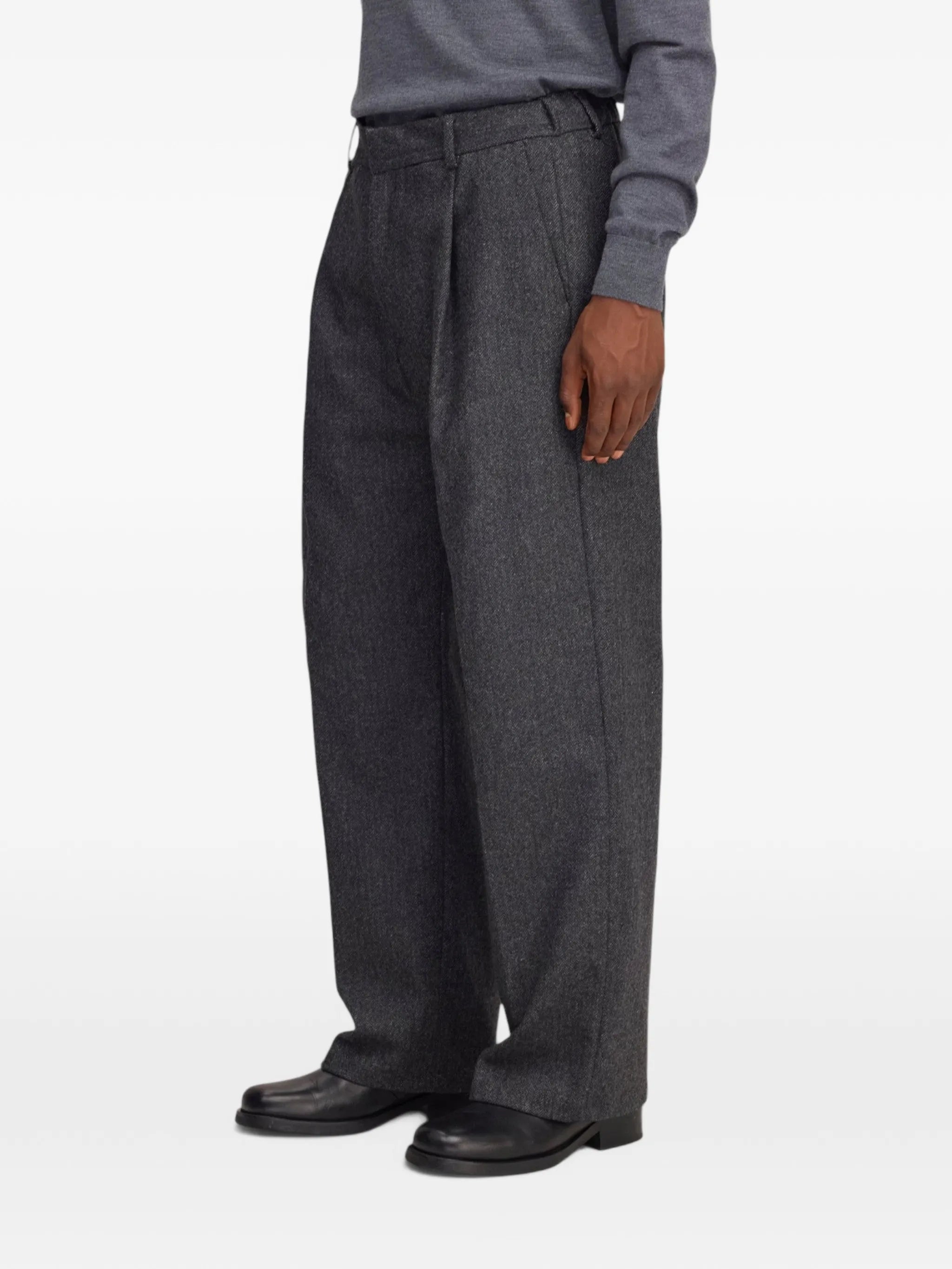 Kay herringbone trousers