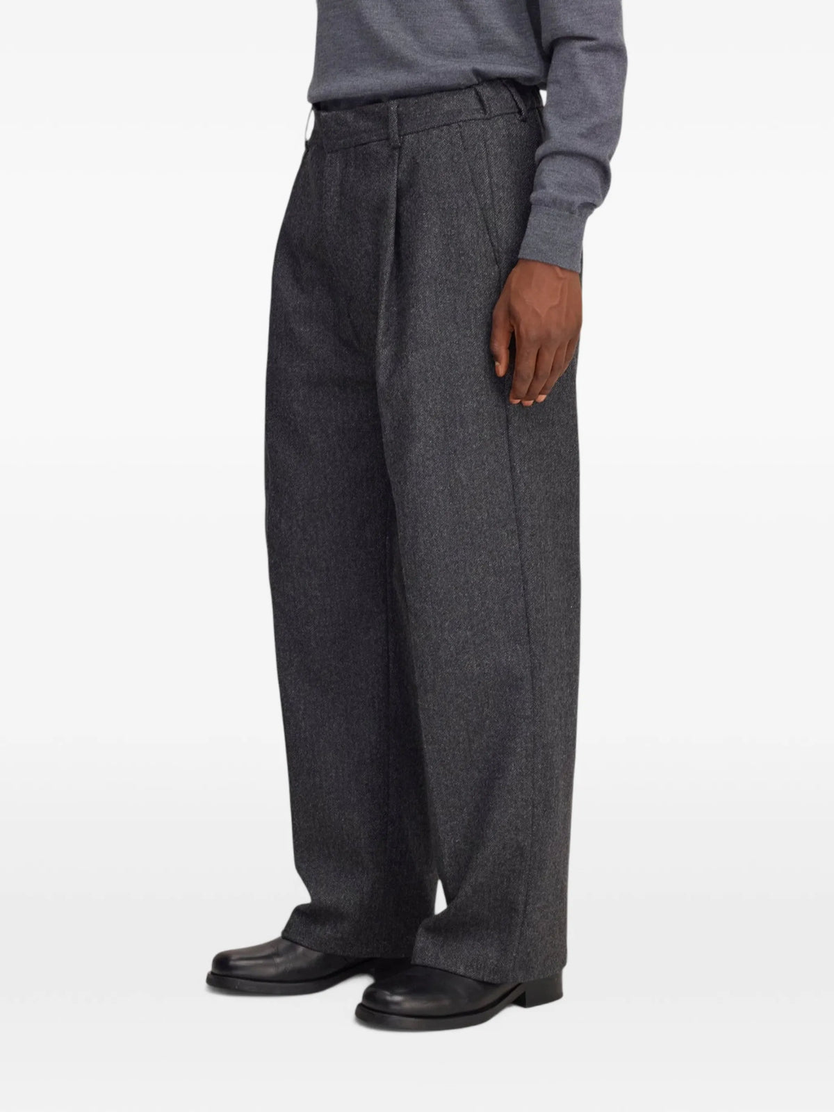 Kay herringbone trousers