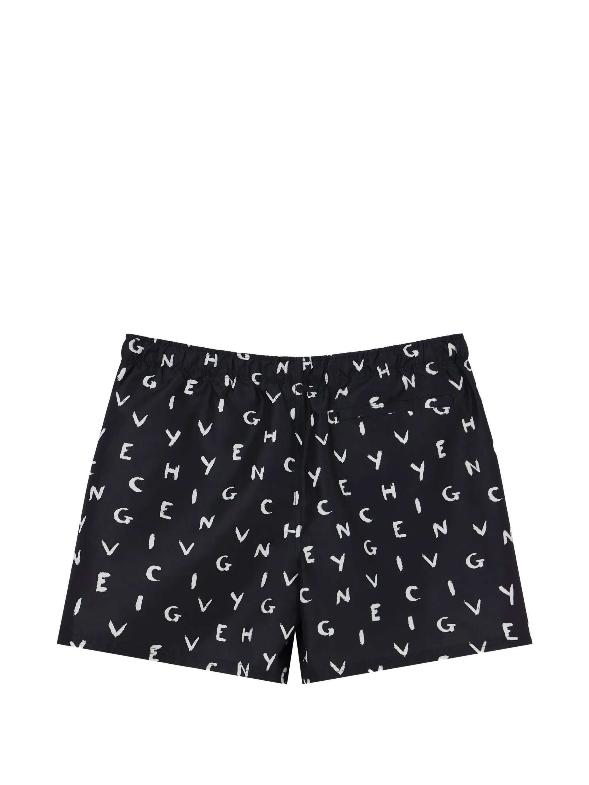 swim shorts with Givenchy brushed print