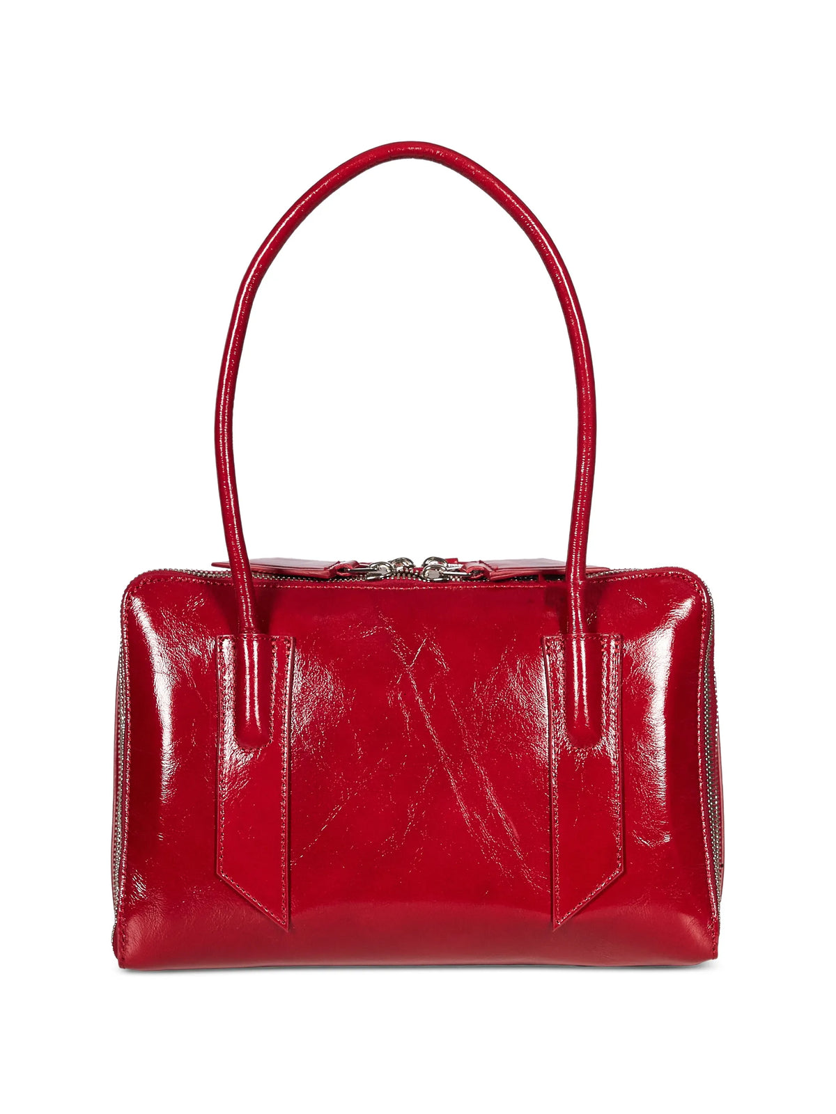 L'Altra Di Milano'' deep red shoulder bag