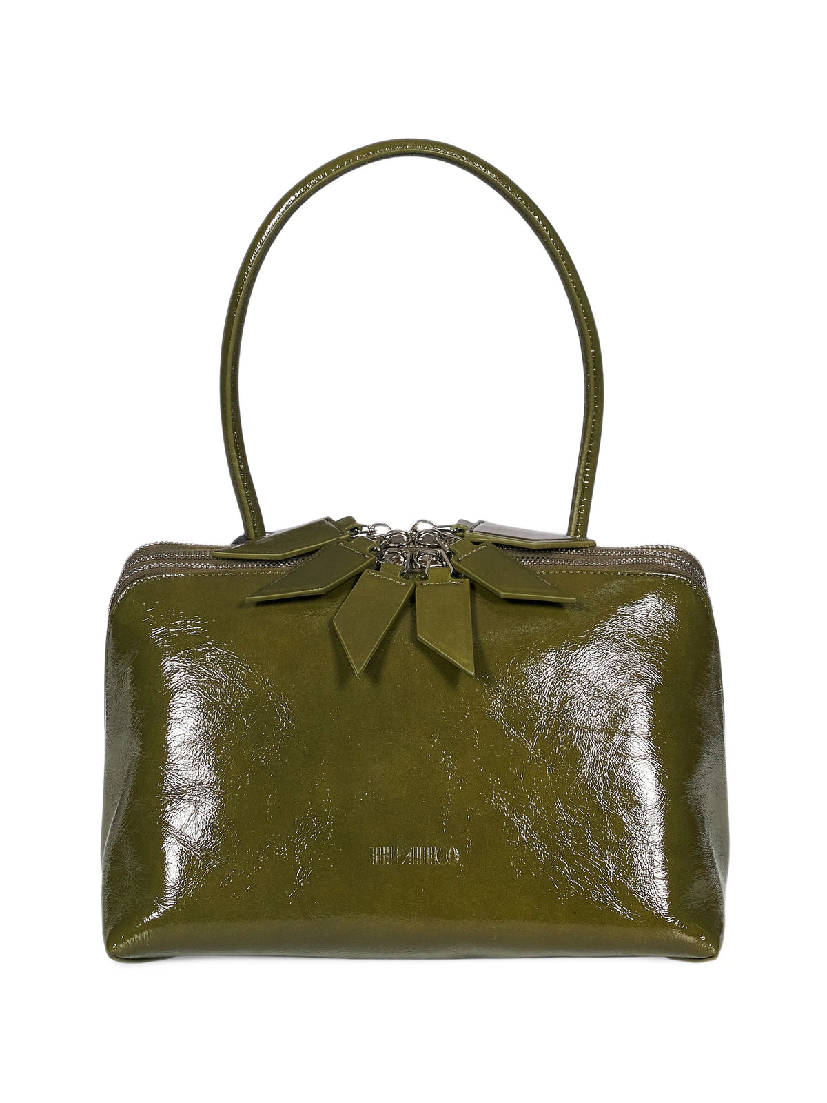 ''L'altra di Milano'' olive shoulder bag