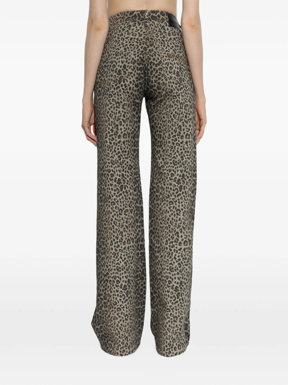 Jane leopard-print jeans