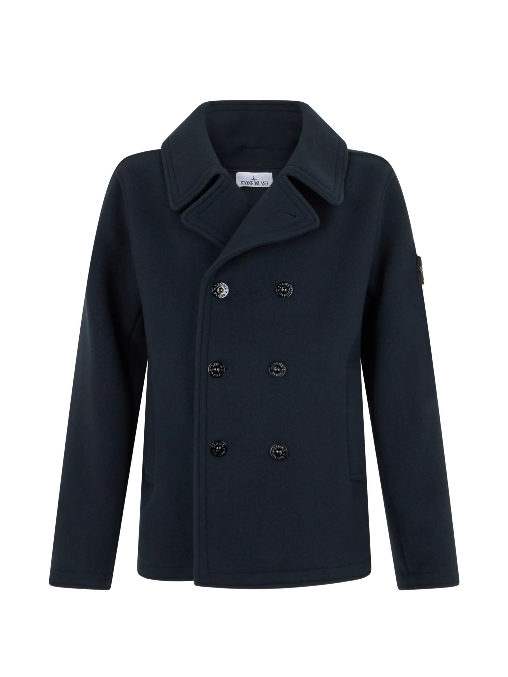 4100040 heavy melton peacoat