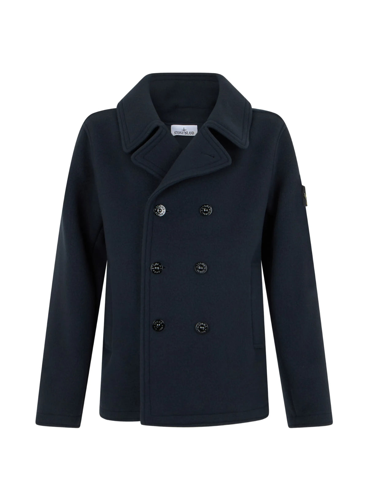 4100040 heavy melton peacoat