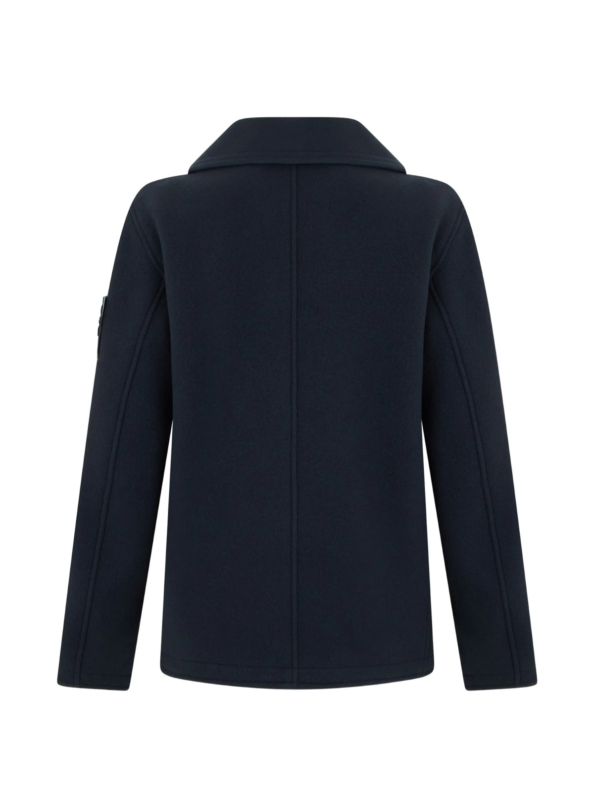 4100040 heavy melton peacoat
