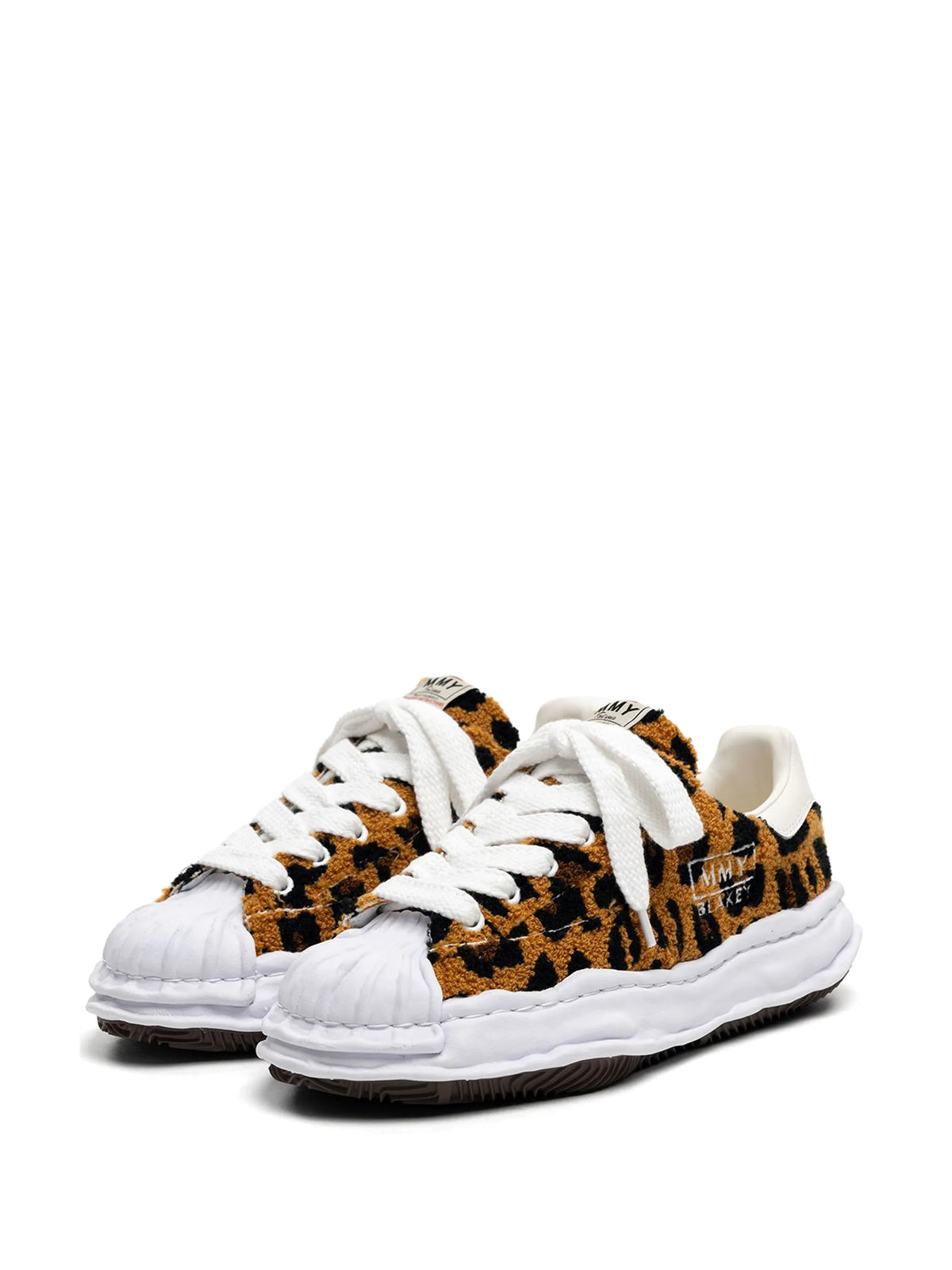 "Blakey" OG sole animal chenille low-top sneakers
