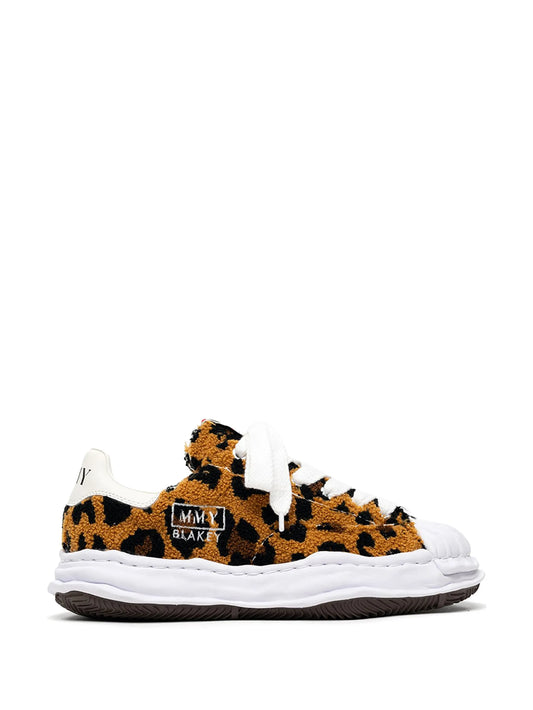 "Blakey" OG sole animal chenille low-top sneakers