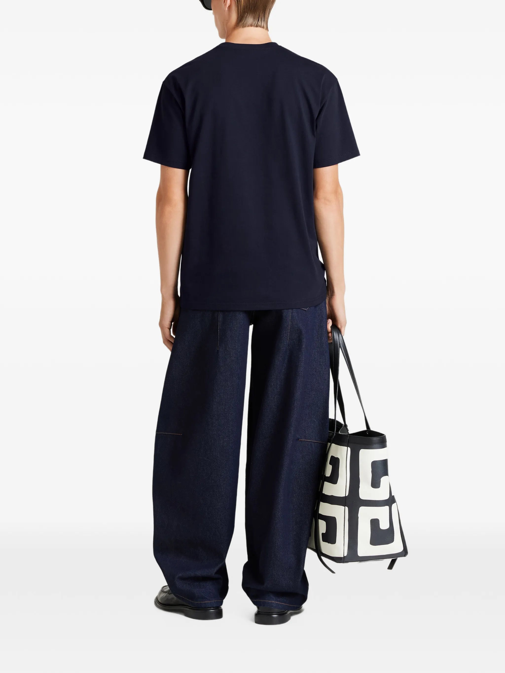 T-shirt in cotton with Givenchy Paris embroidery