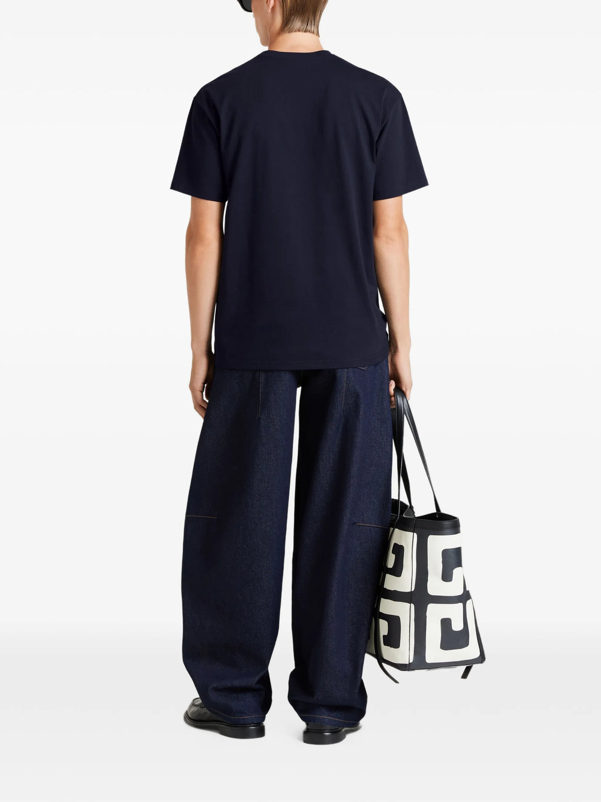 T-shirt in cotton with Givenchy Paris embroidery
