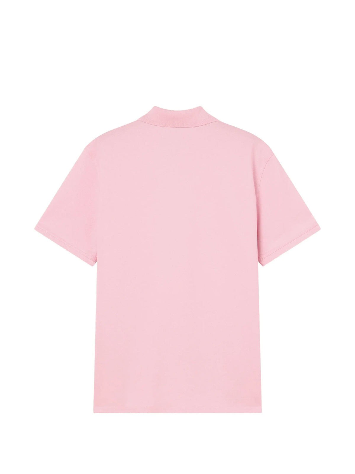 polo in cotton with gros grain detail