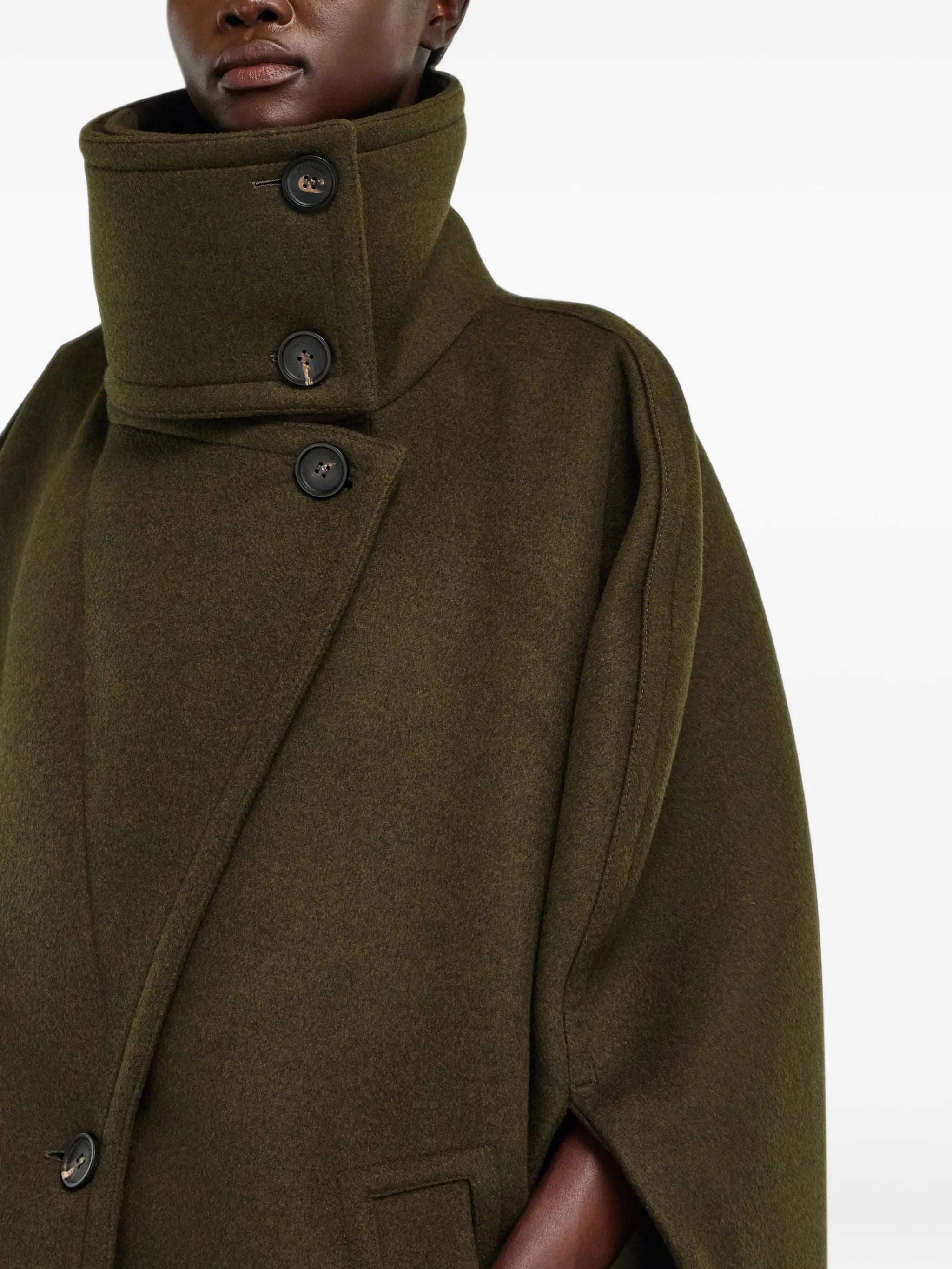 single-breasted peacoat