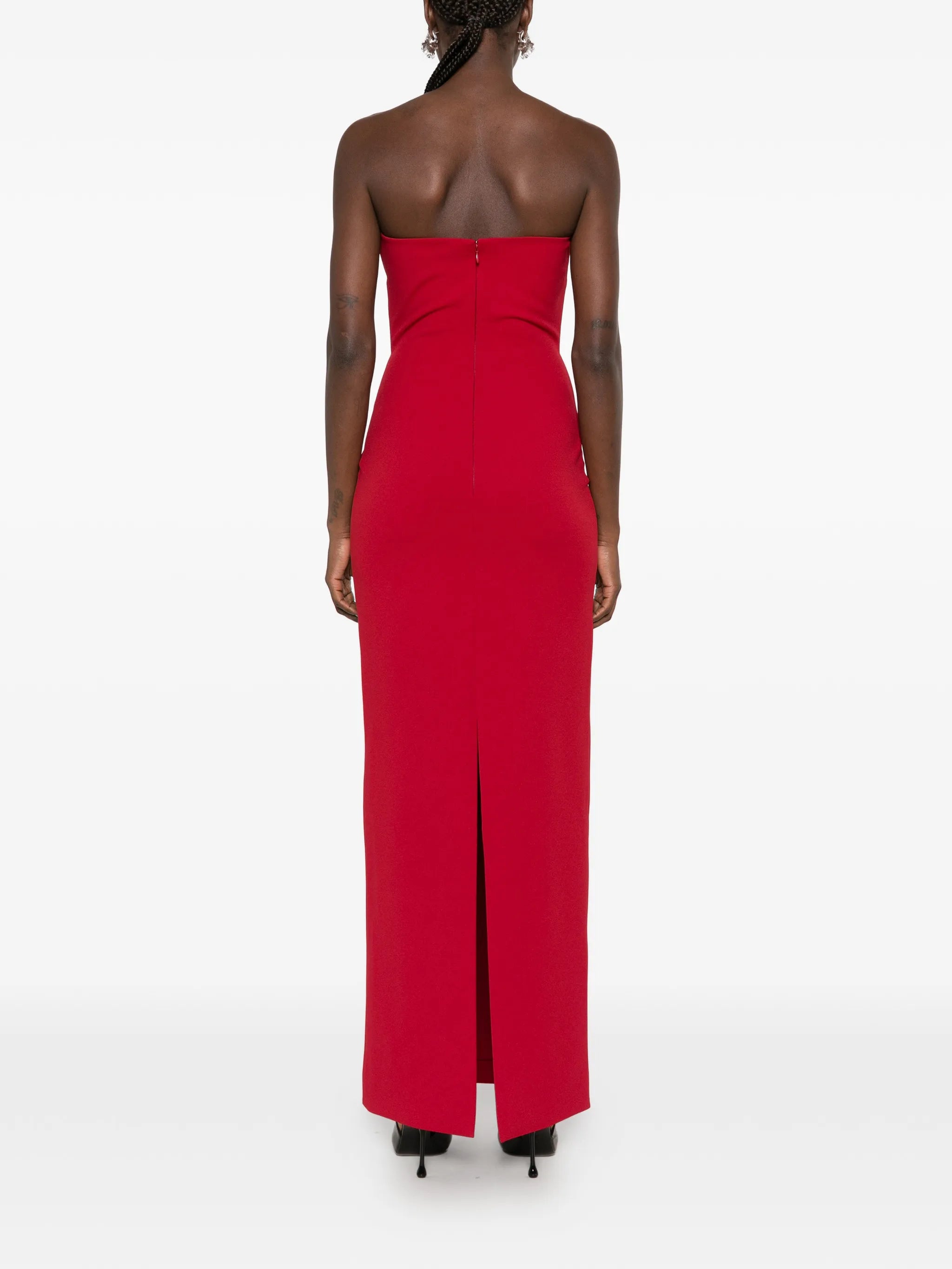The Sommer maxi dress in ruby
