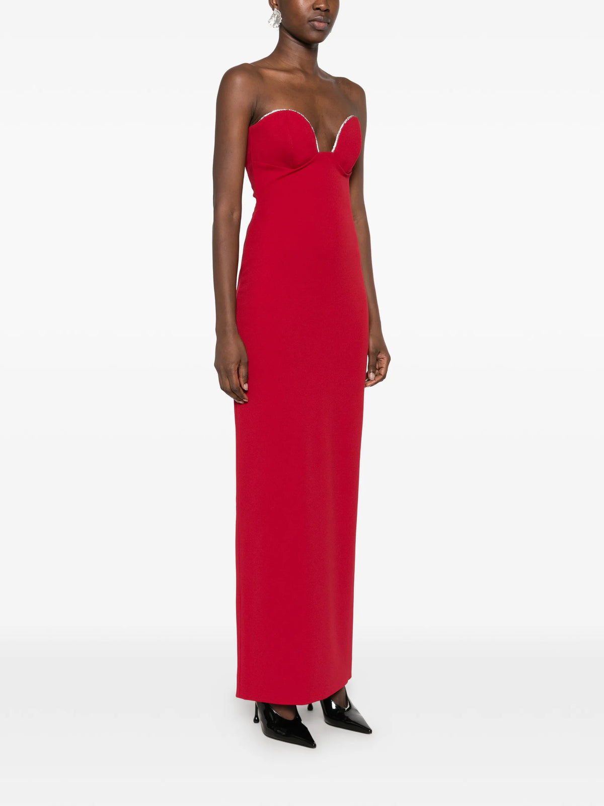 The Sommer maxi dress in ruby