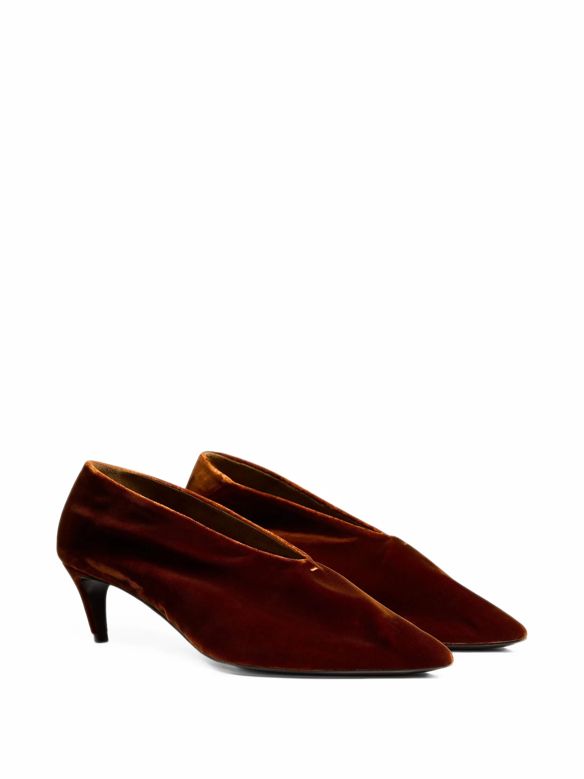 Miriam low pumps in rust