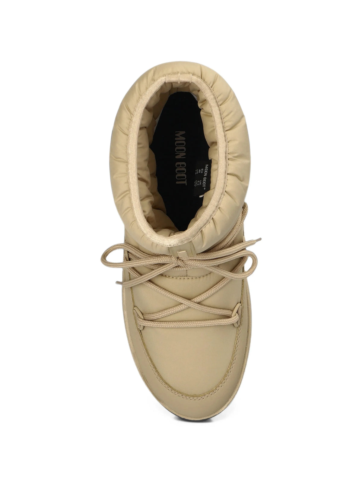 Ltrack Low beige nylon boots