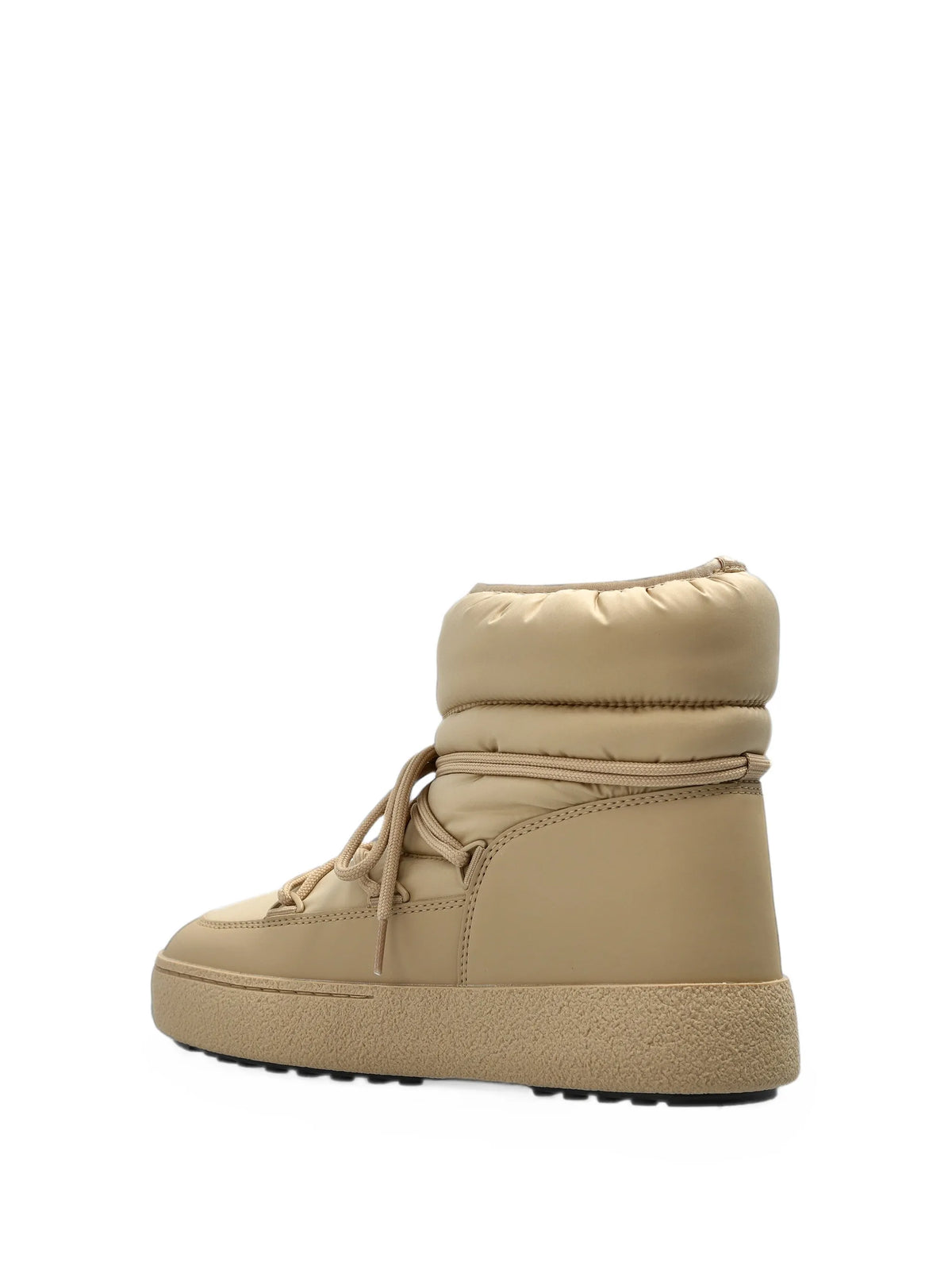 Ltrack Low beige nylon boots
