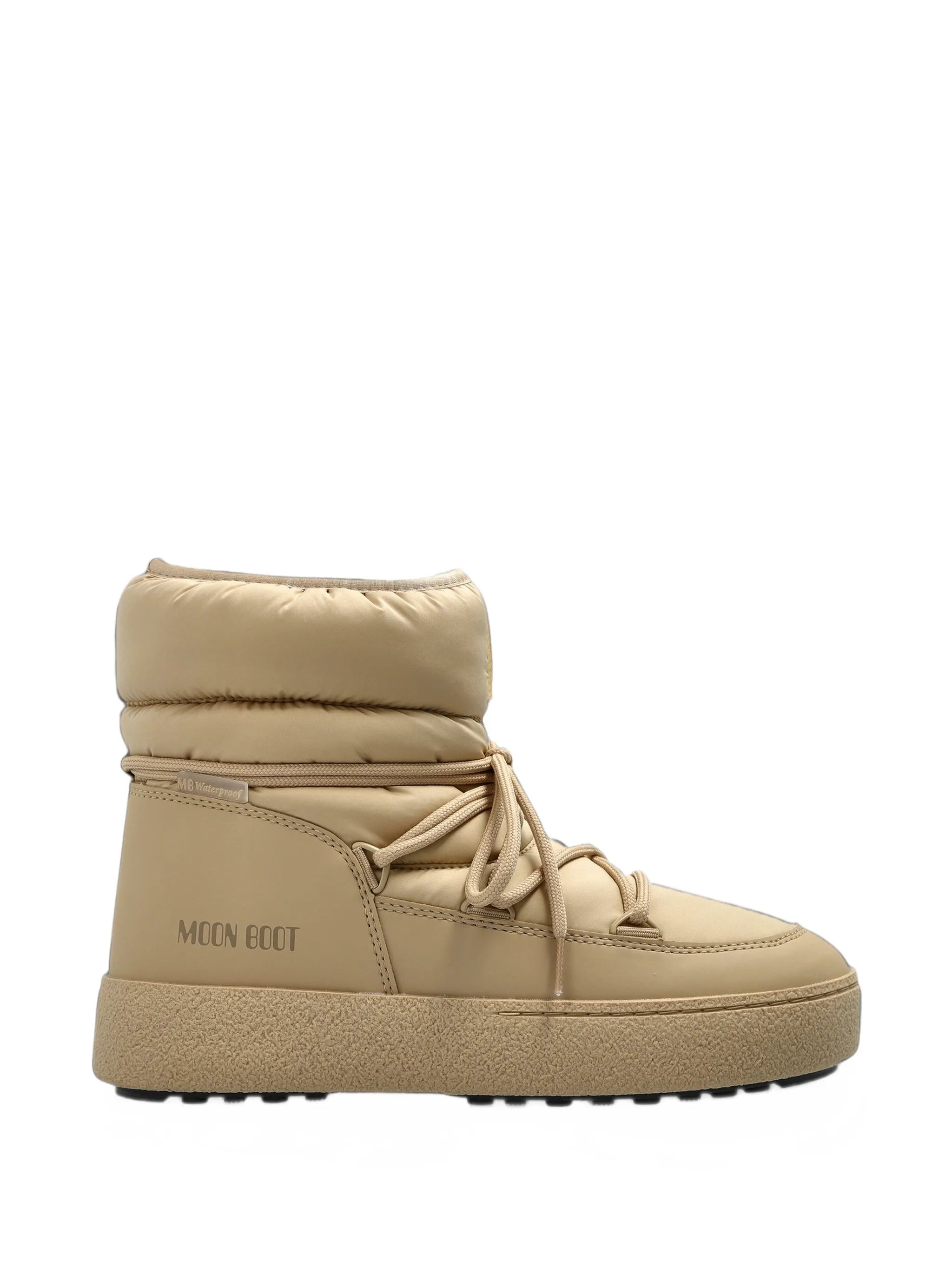 Ltrack Low beige nylon boots