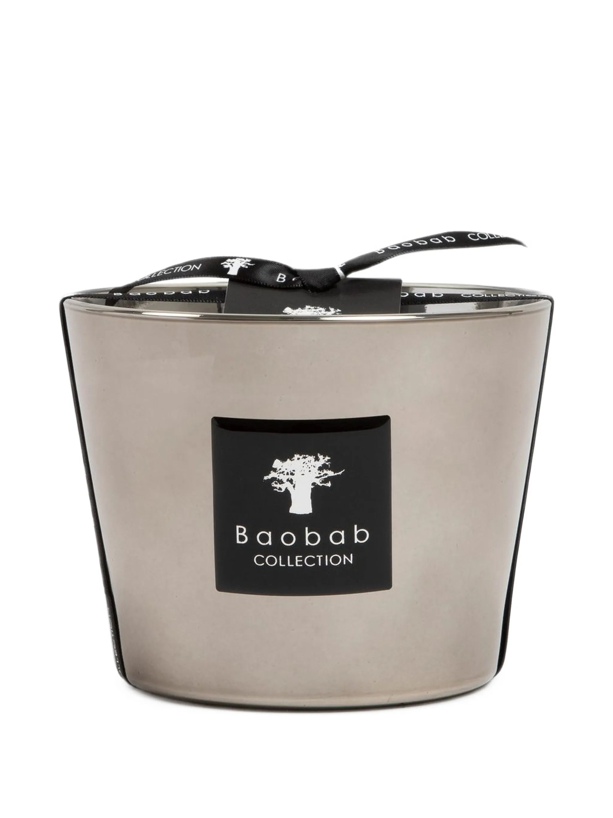 Platinum logo-patch candle