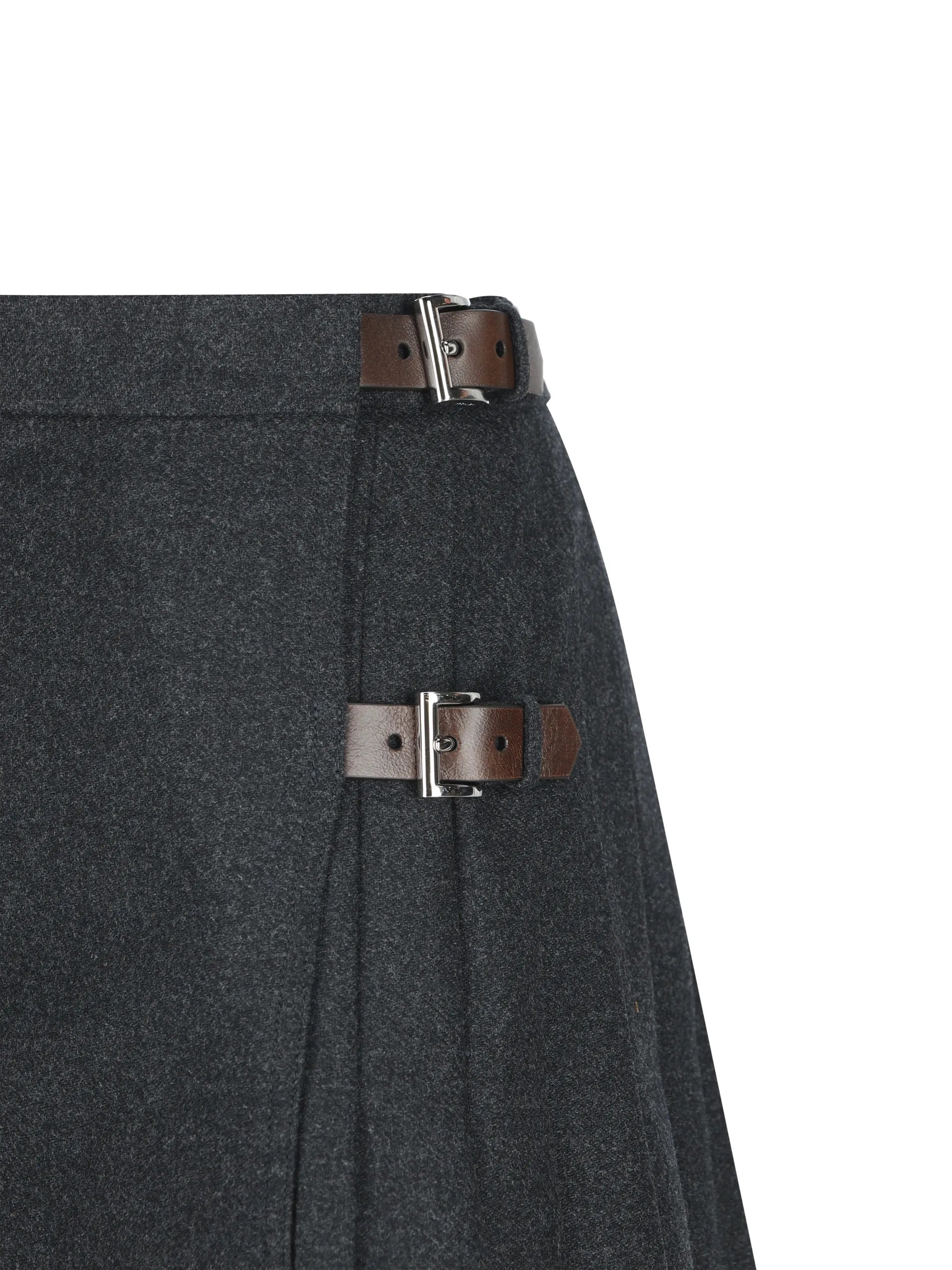 Re-Wool miniskirt