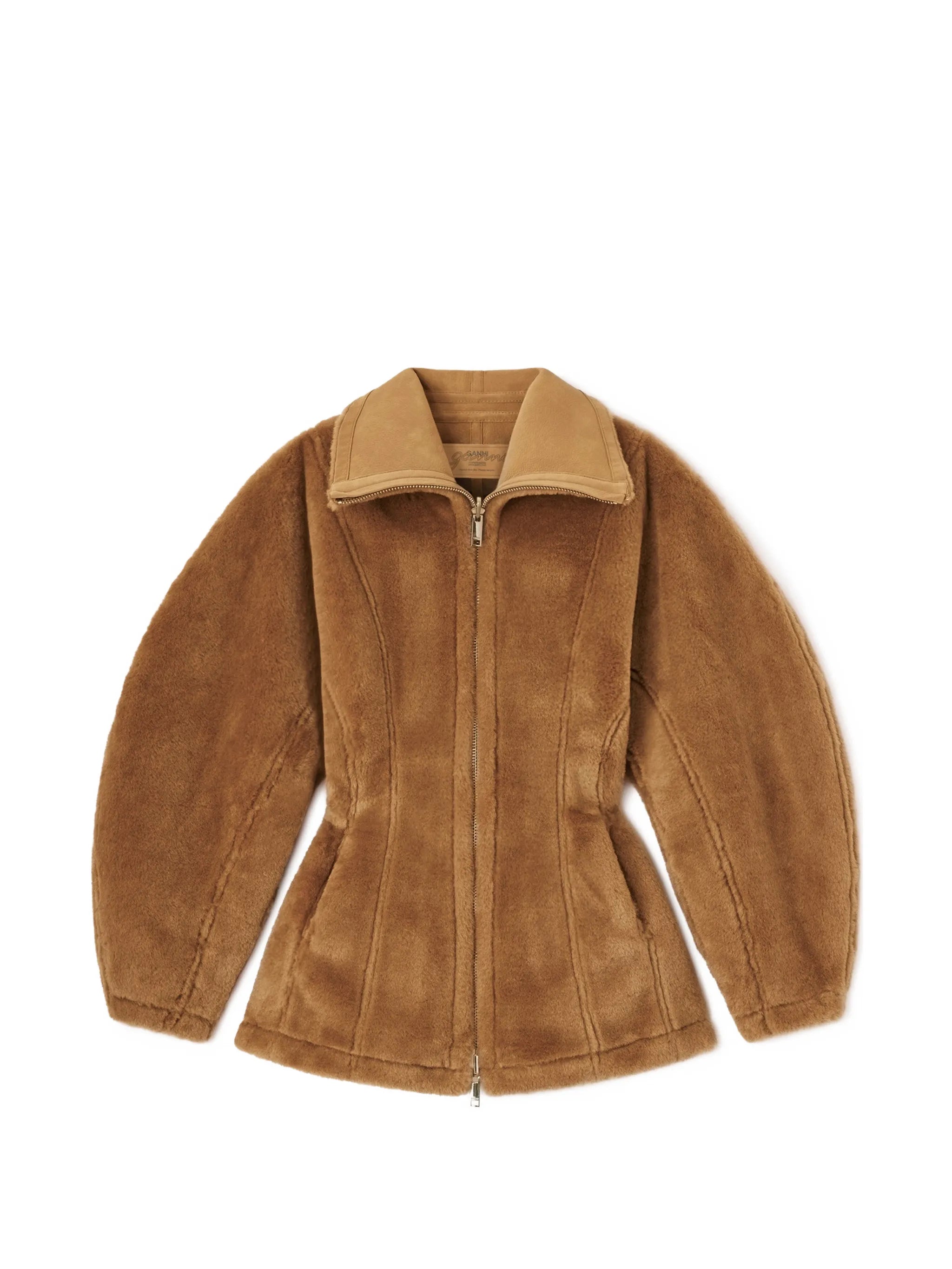 faux-shearling reversible jacket