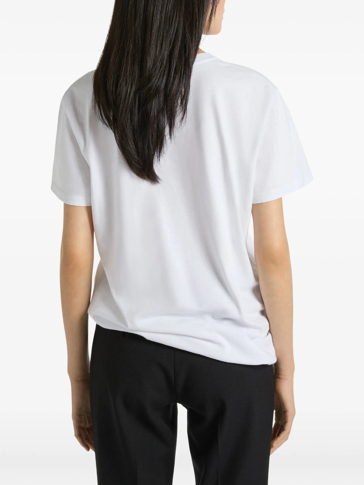T-shirt with Balmain Band print