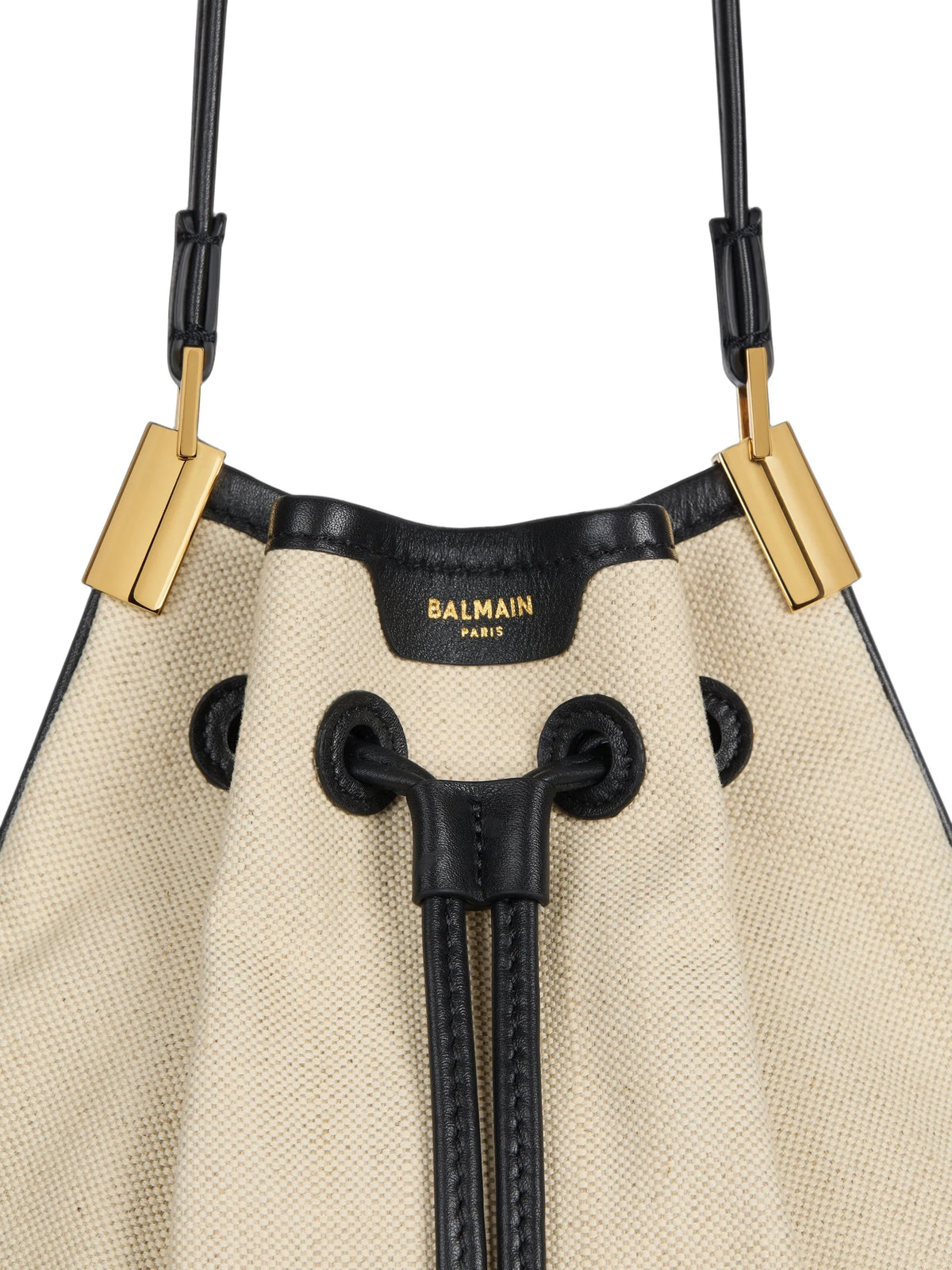 Hacienda medium bag in canvas and leather