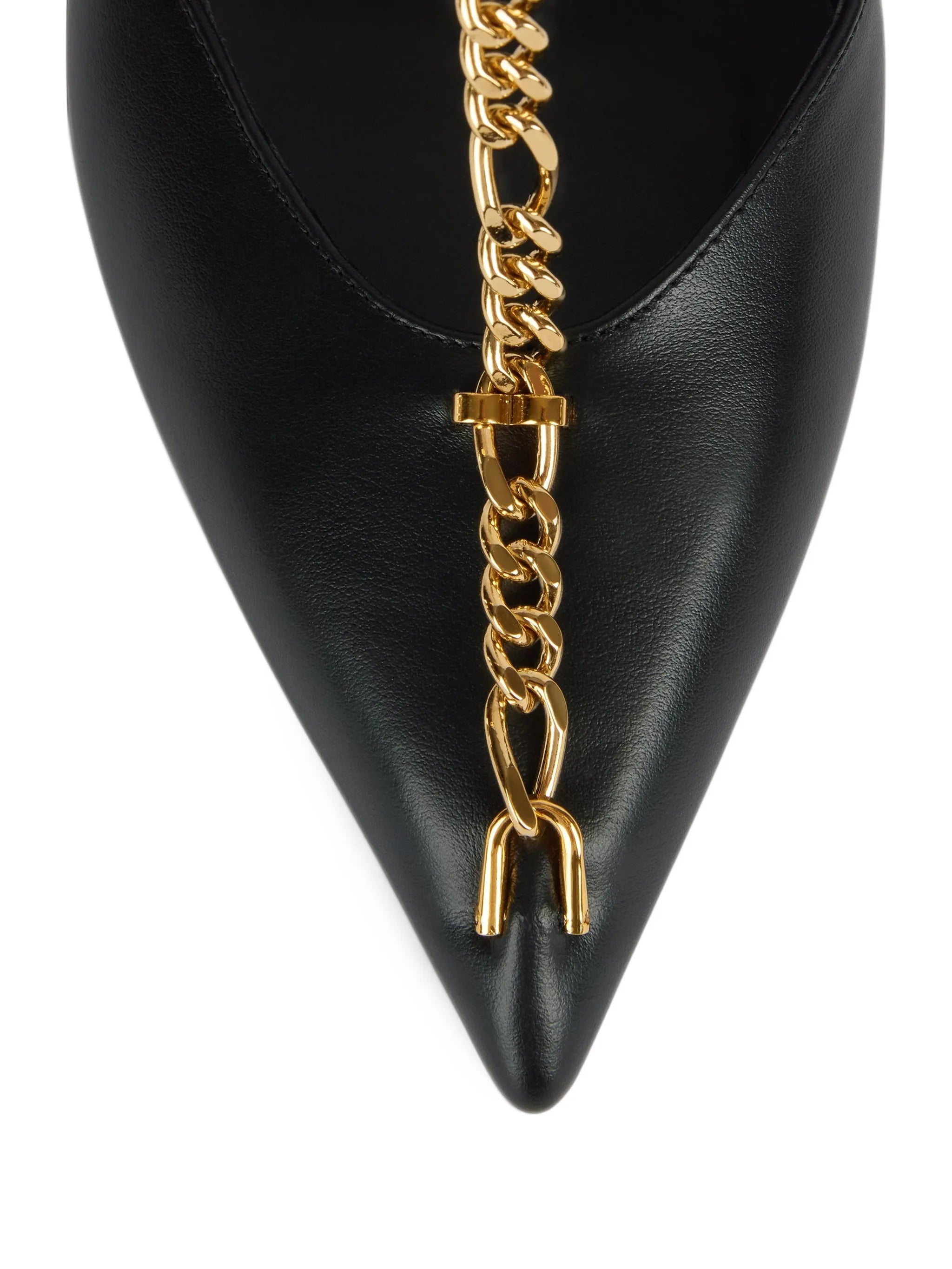 smooth leather courts with chain