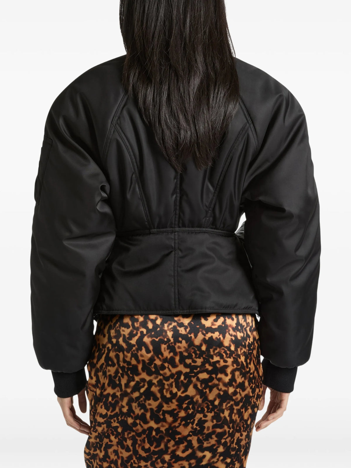 signature bomber jacket in nylon