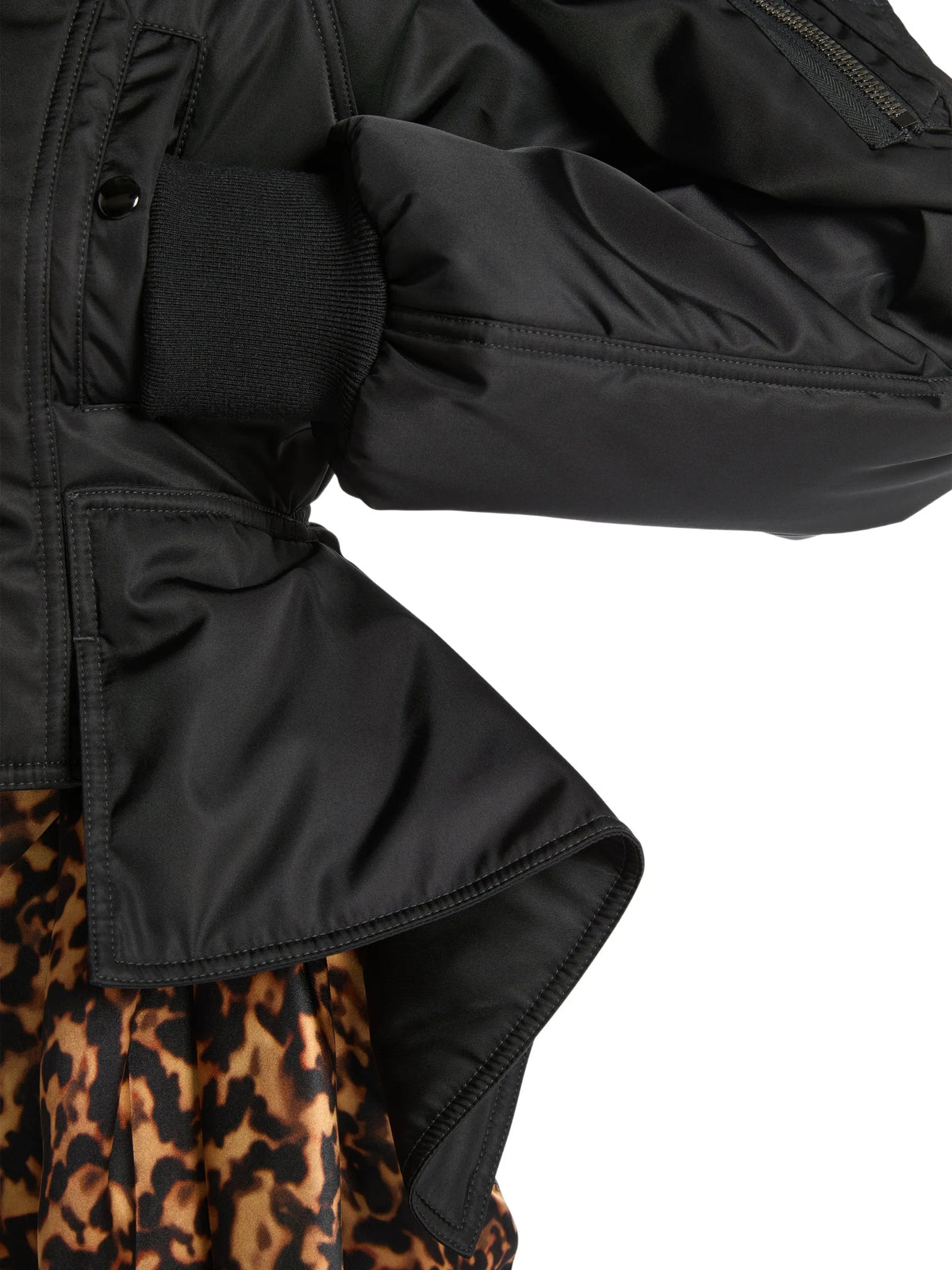 signature bomber jacket in nylon